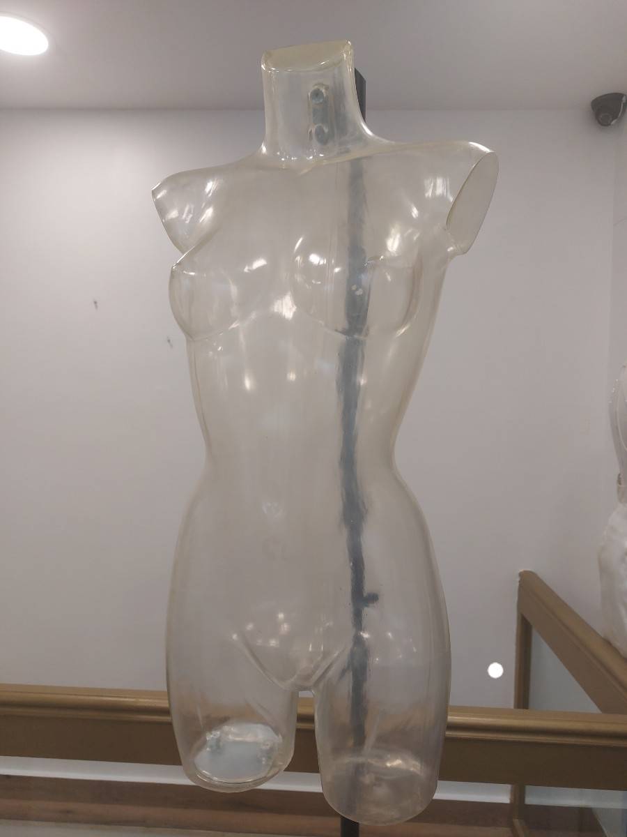 Vends buste mannequin en tissu ou transparent