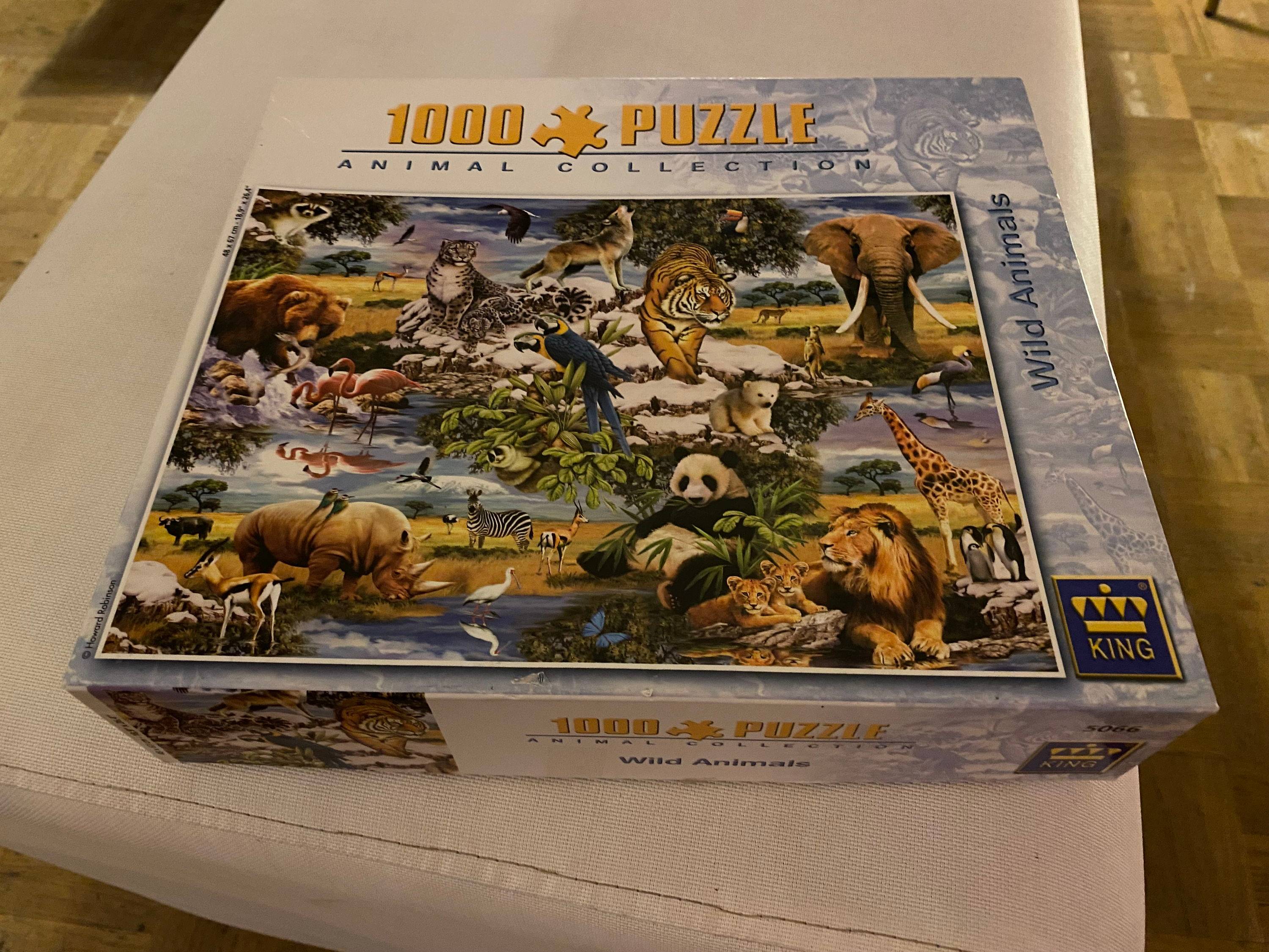 Puzzle 1000 pièces Animal Collection