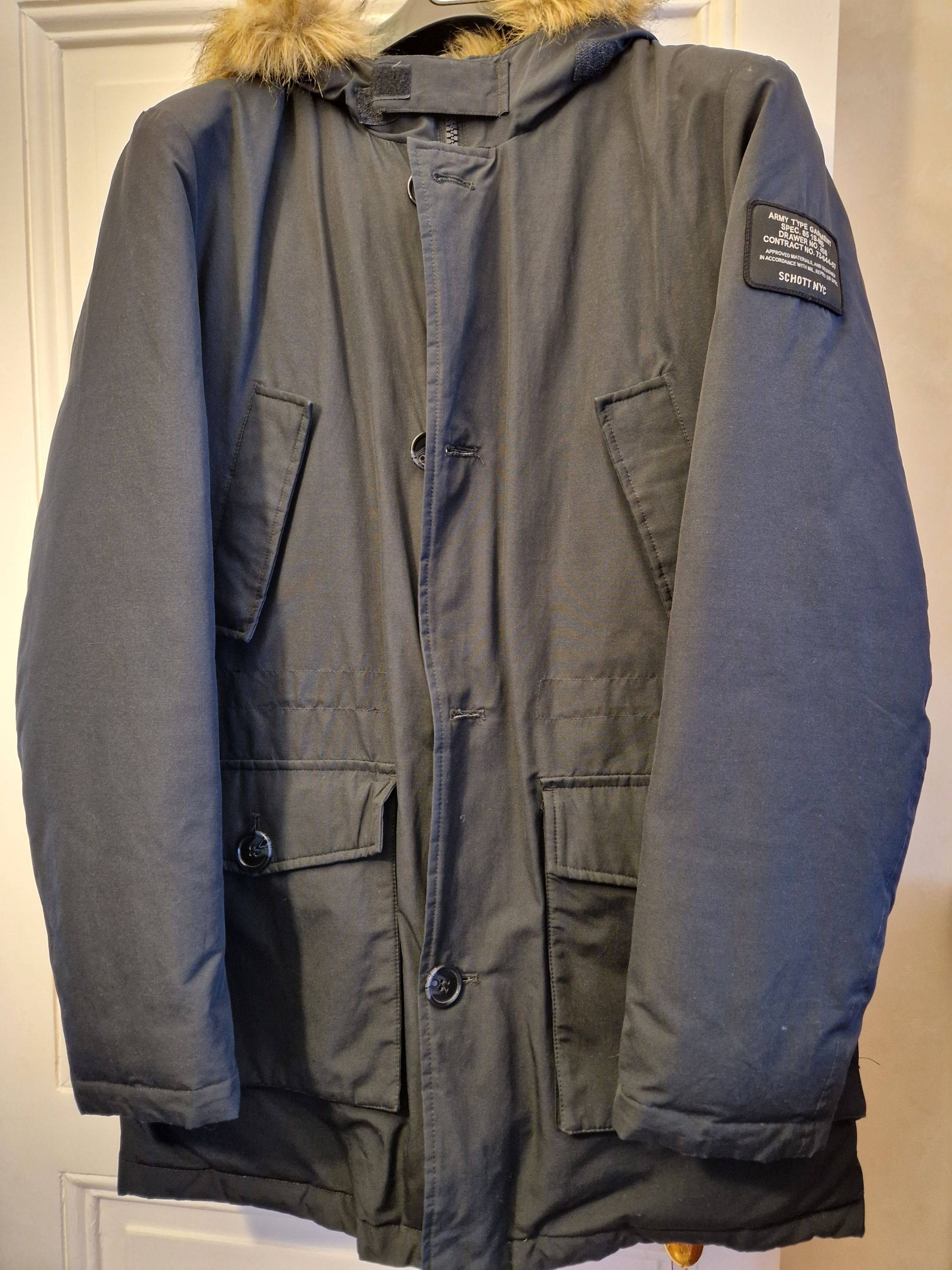 Vends parka Schott homme - Taille L