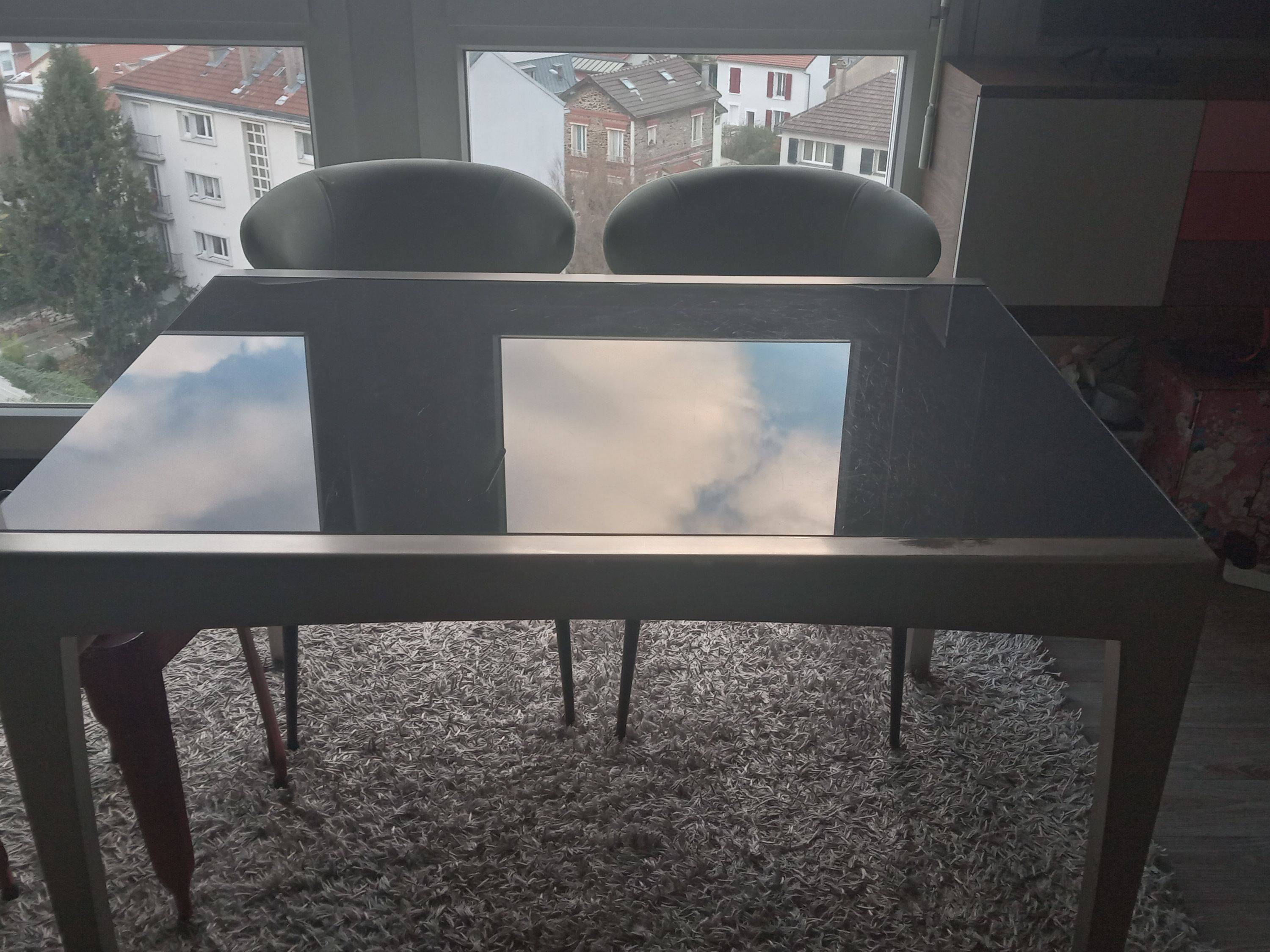 Grande table en verre BO CONCEPT
