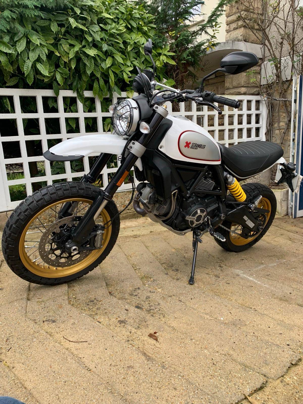 Vends Ducati Scrambler Desert Sled 800, 2017, 10000km