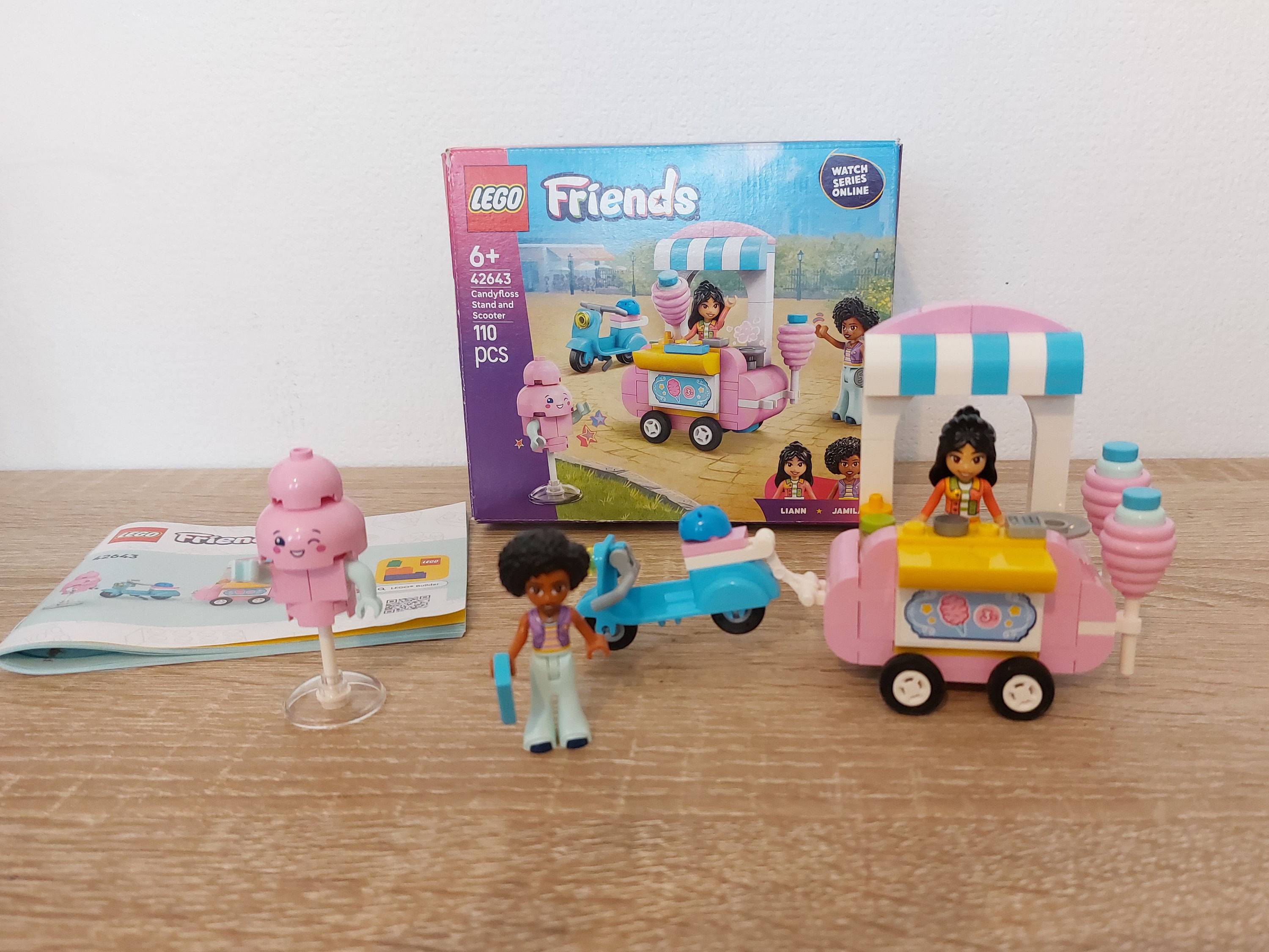 Vends LEGO Friends 42643 le stand de barbe à papa