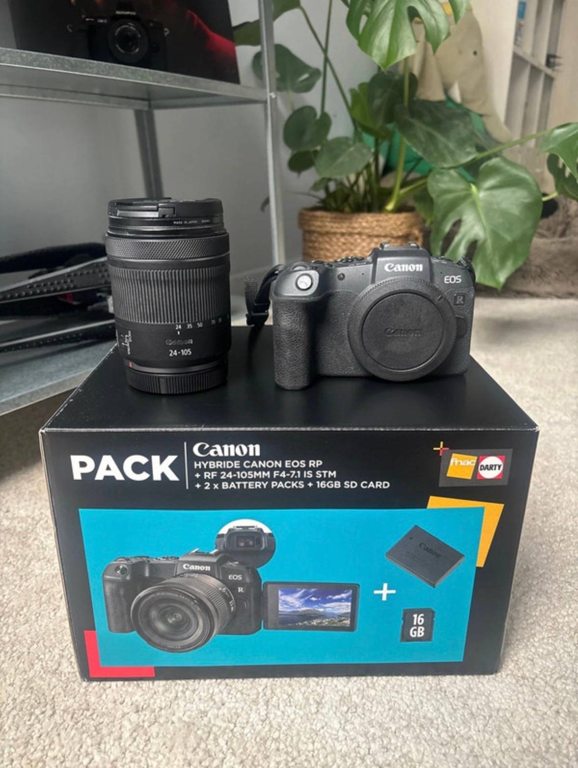 Vends Canon Eos RP + RF 24-105mm F4-7.1 IS STM