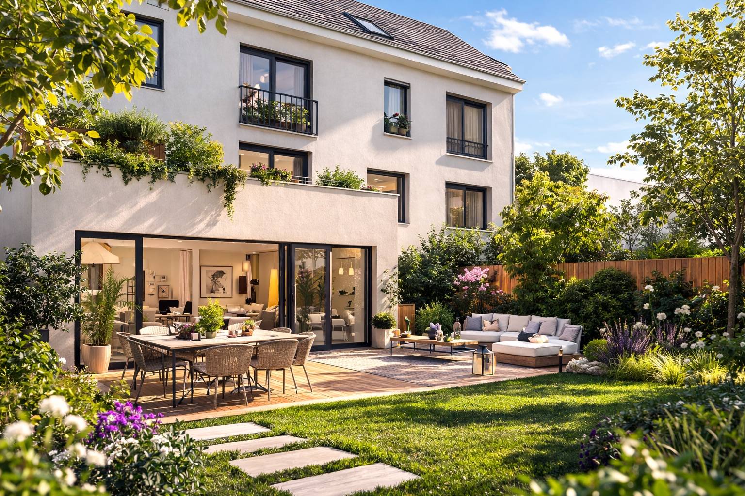 Vends maison - 120m² - Saint-Ouen