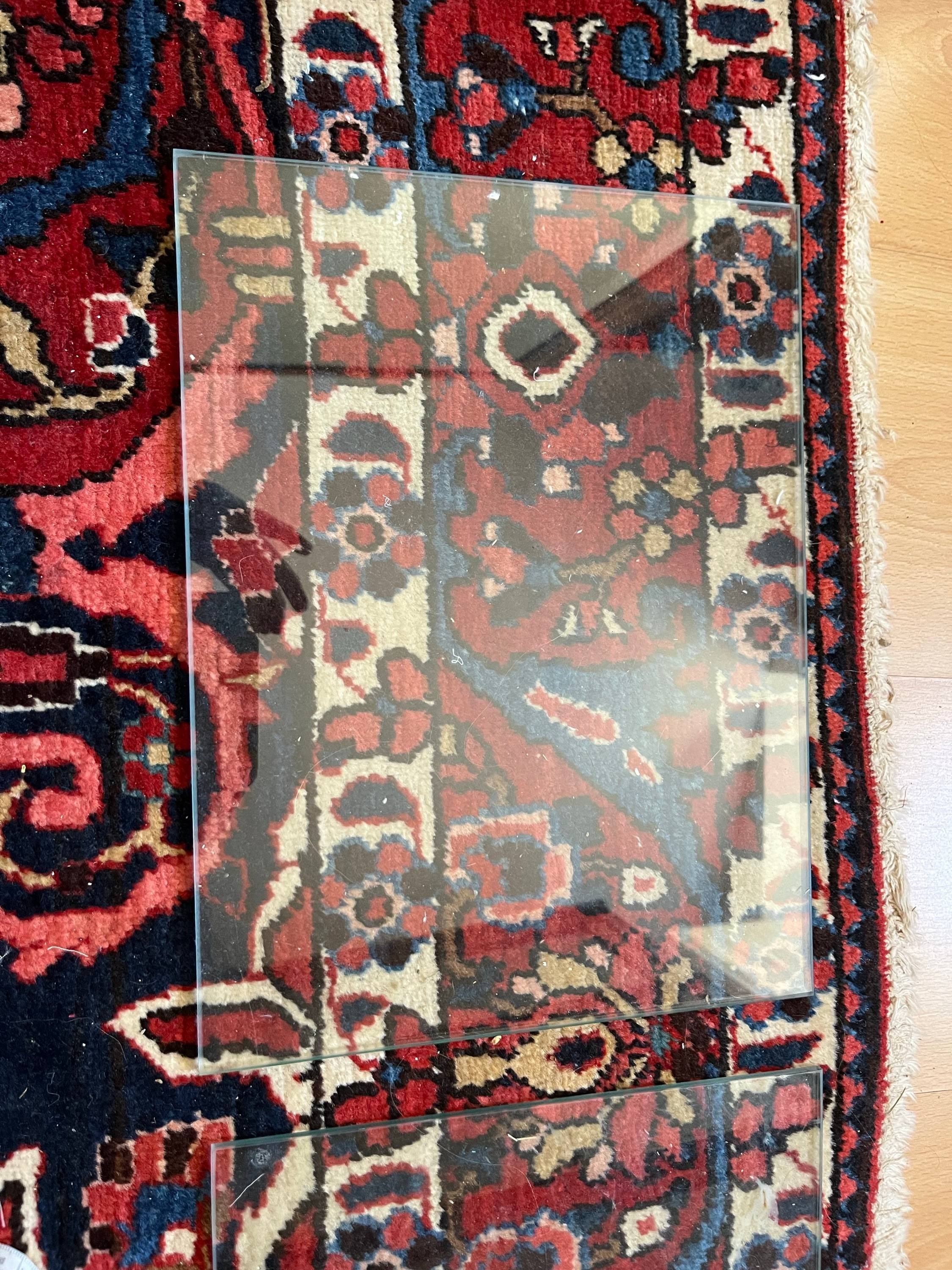 Vends étagères en verre