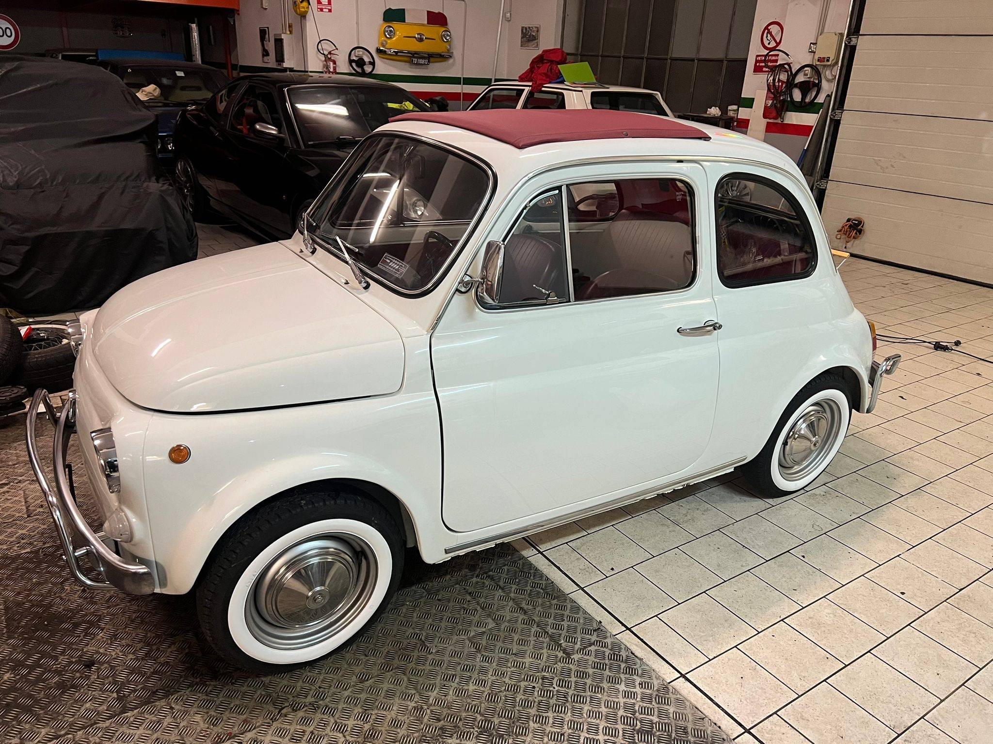 Fiat 500 L restaurée boite synchro