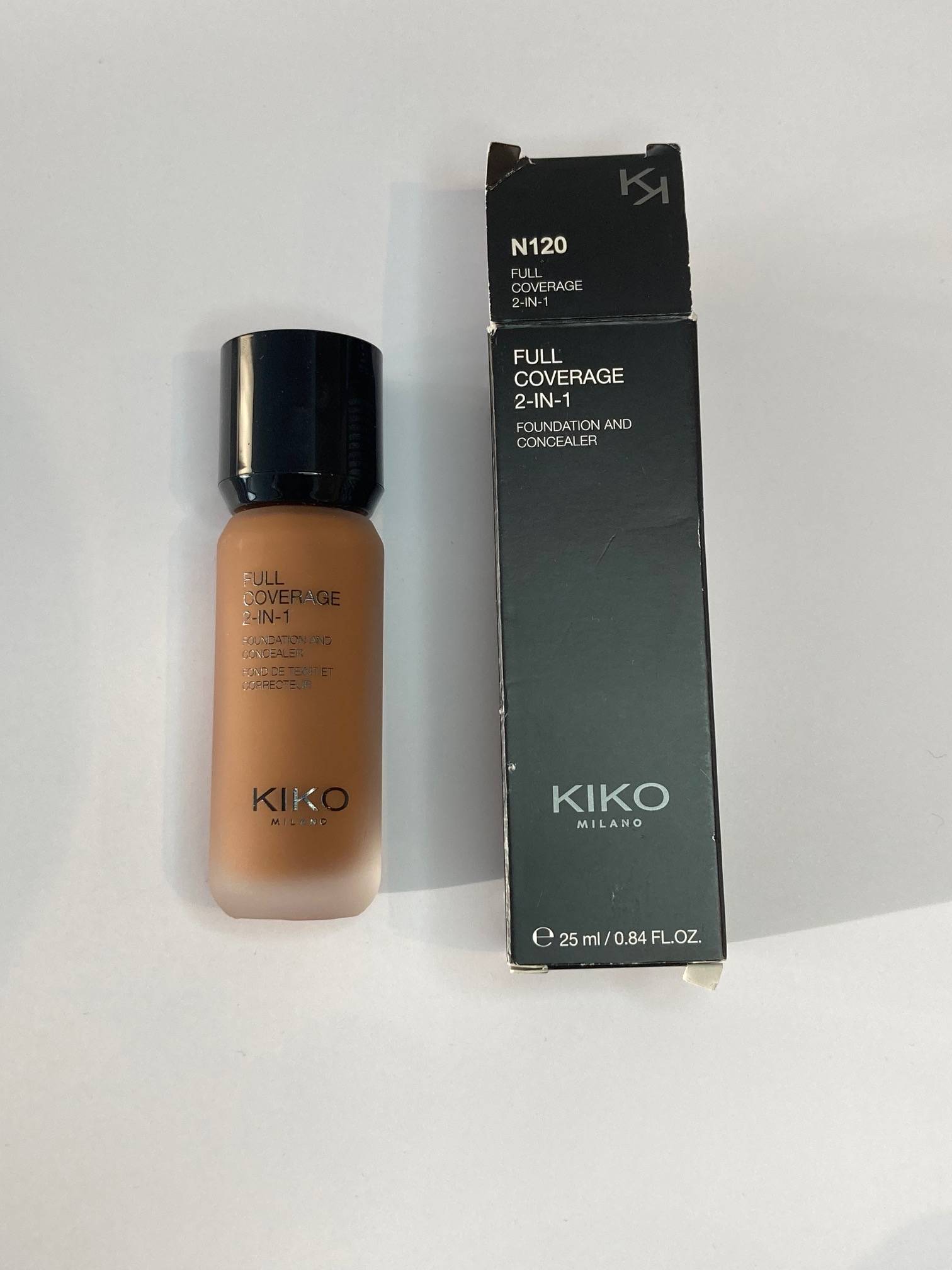 Vends fond de teint et correcteur KIKO Milano – Full Coverage 2-in-1