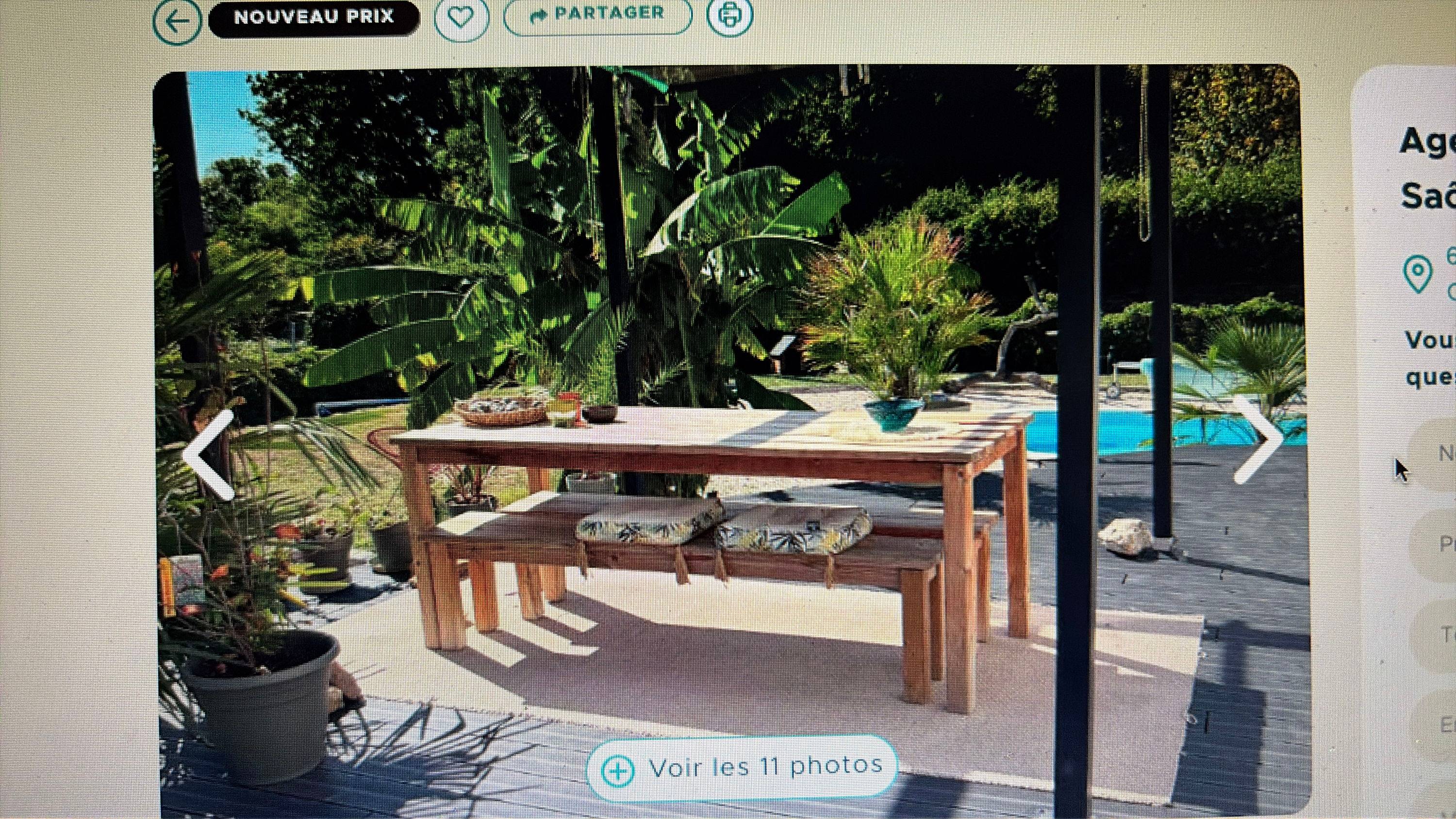 Une photo de l’annonce