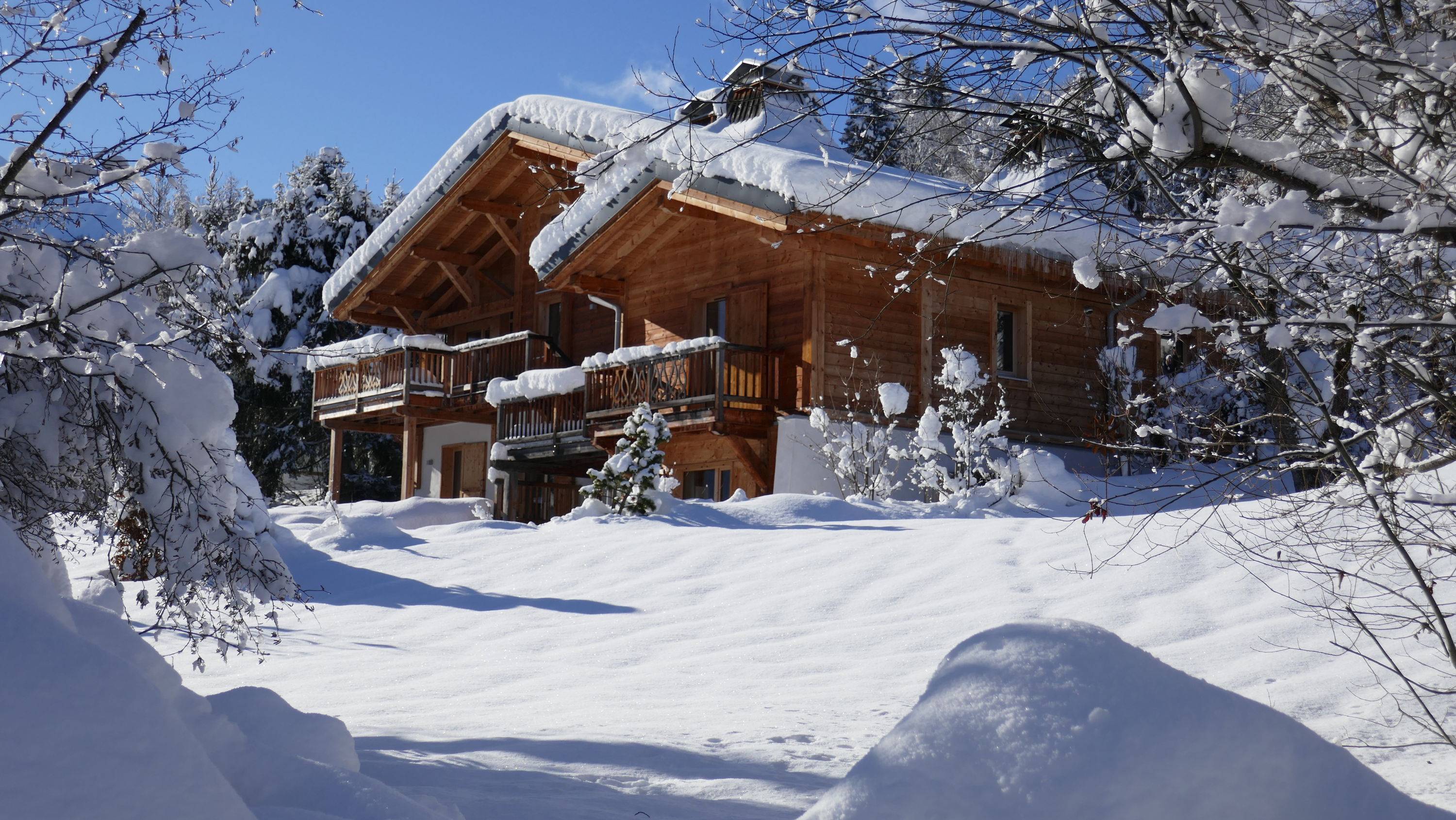 Loue chalet "Blanche" face au Mont Blanc - 15 couchages - 8 ch - Saint-Gervais-les-Bains (74)