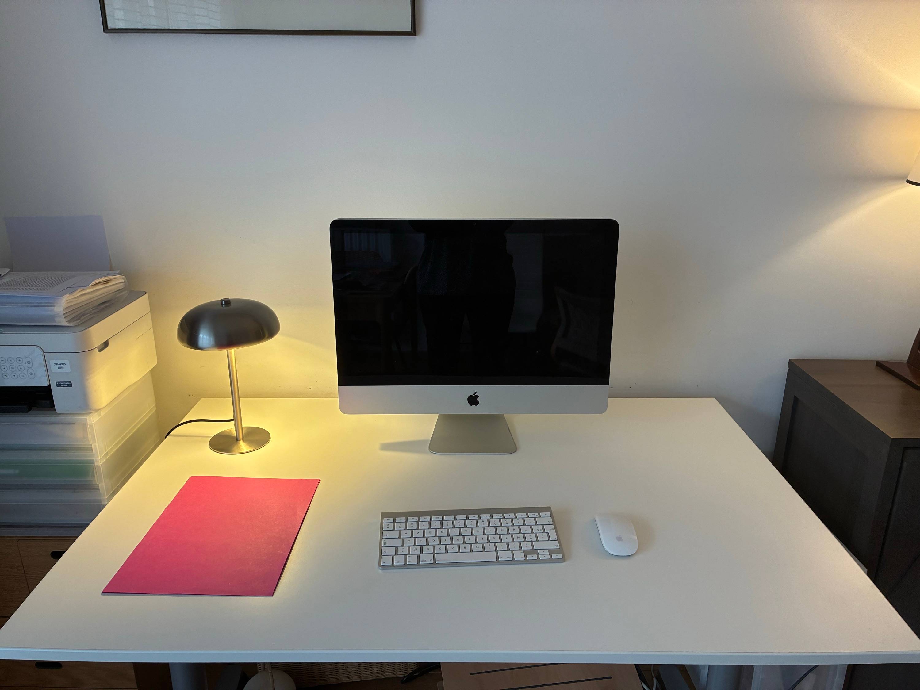 Vends bureau Ikea blanc
