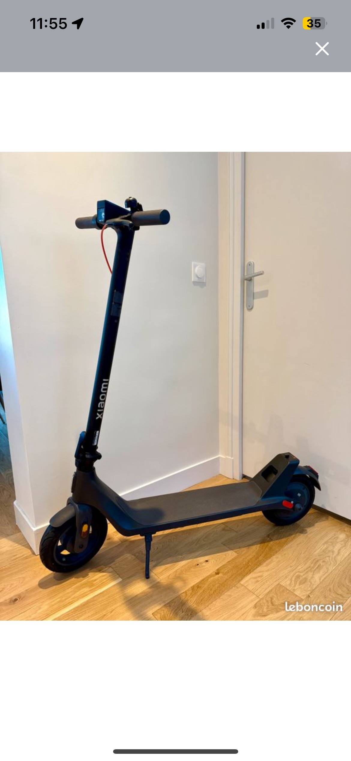 Vends trottinette électrique Xiaomi 4 lite
