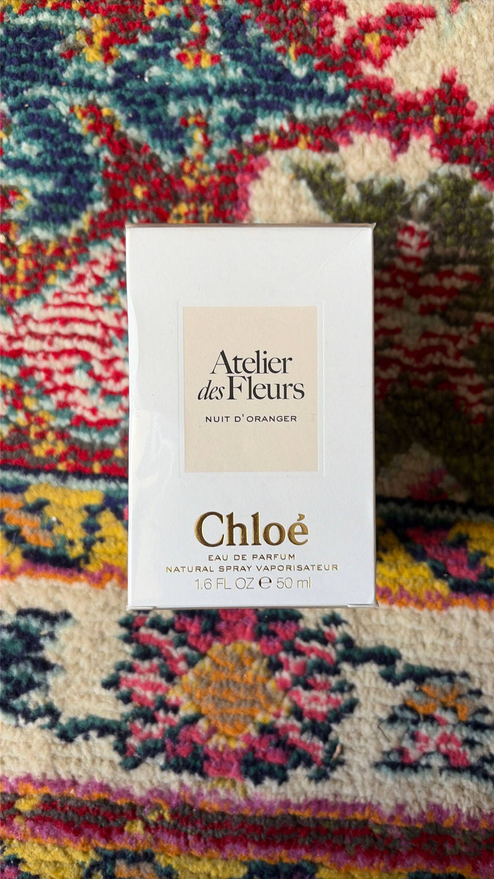 Vends un parfum Chloe « atelier des fleurs » nuit d'oranger