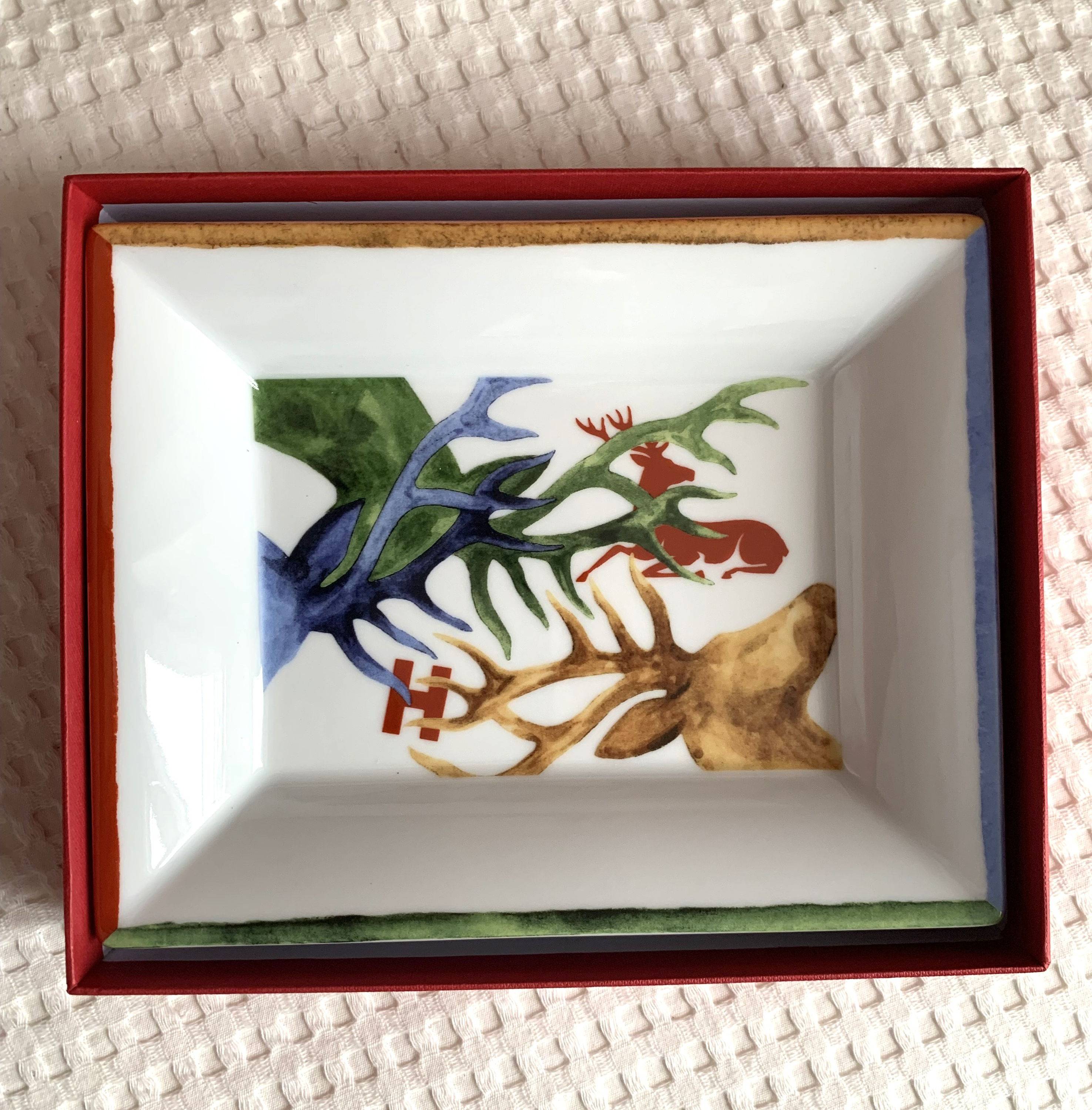 Vends vide-poche en porcelaine Hine