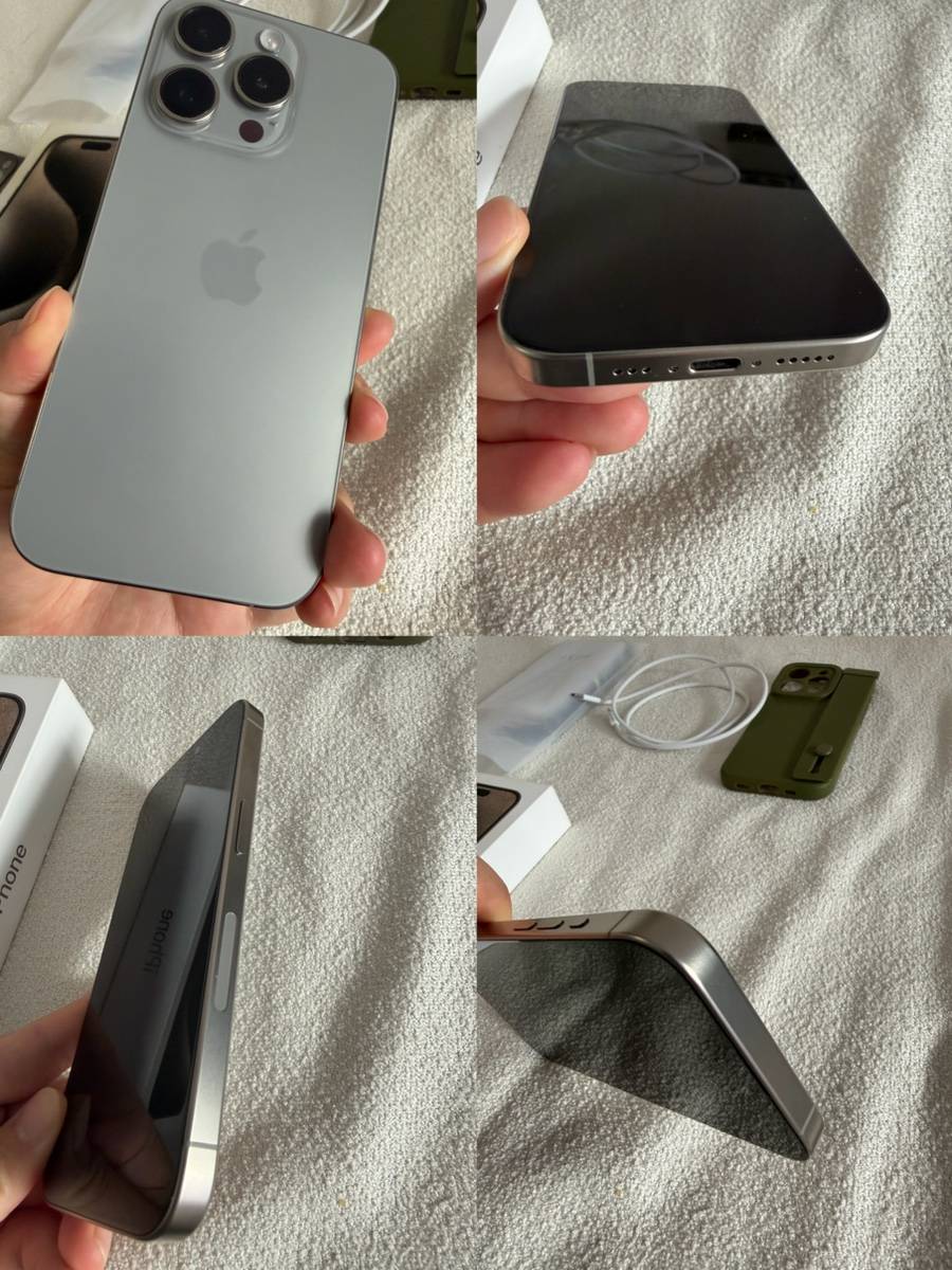 Vends iPhone 15 Pro – Titane – 512 Go en excellent état