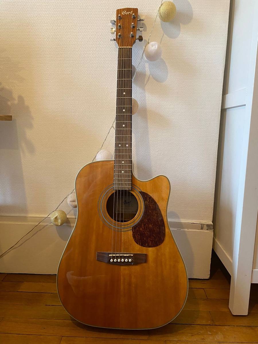 Guitare électro-acoustique Cort AD-870CE – Très bon état