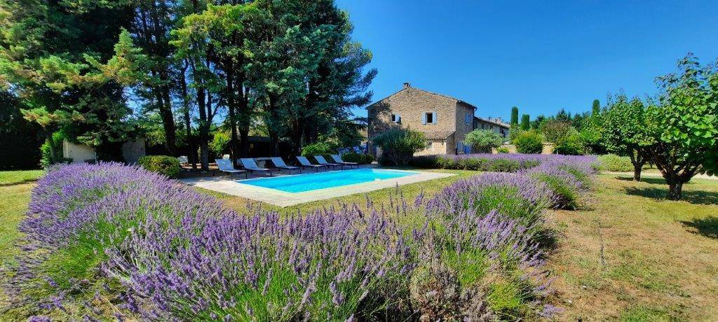 Loue Mas des Lavandes - Plaine de Gordes - Luberon - 8 couchages