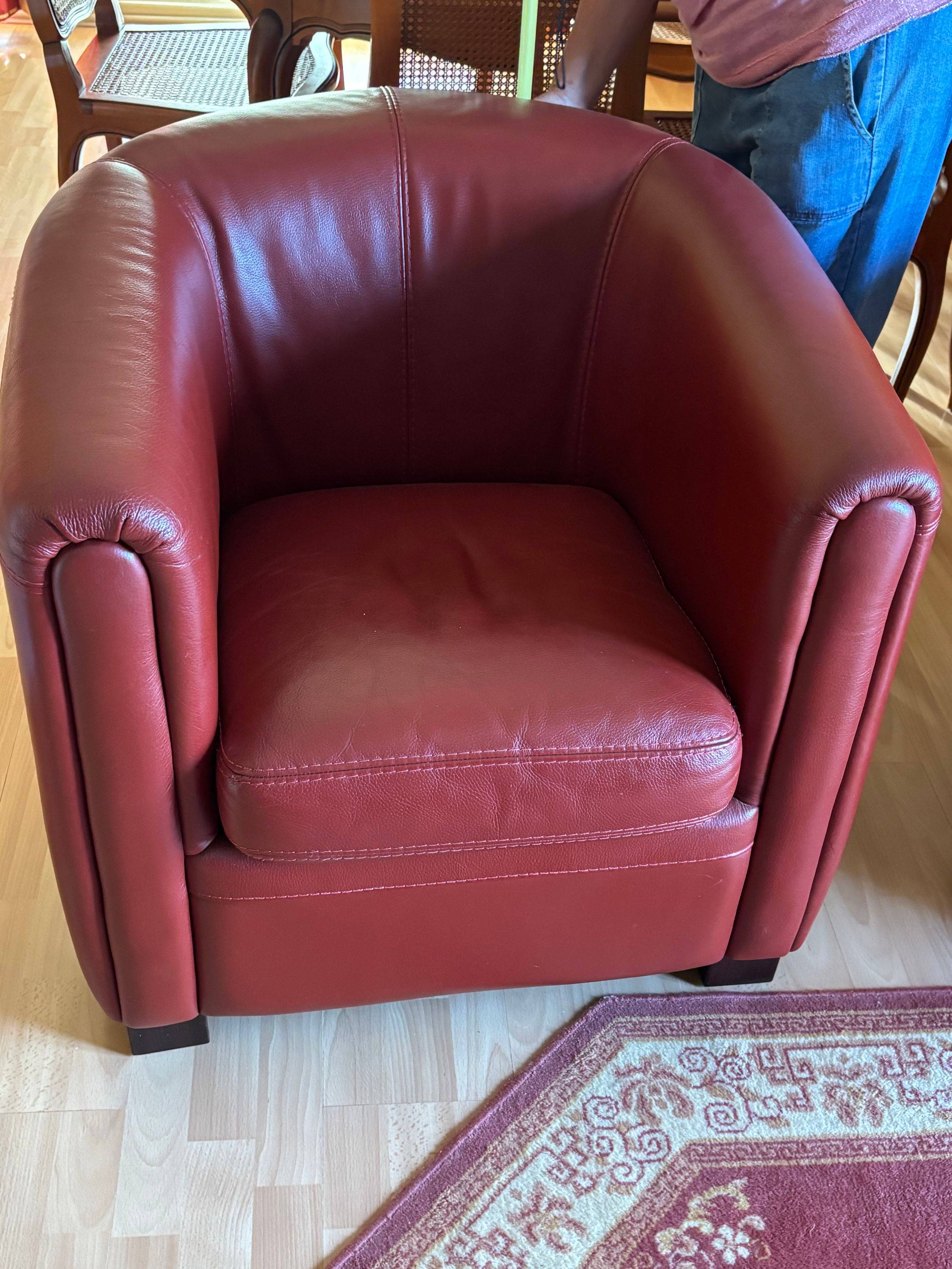 Vends fauteuils en cuir