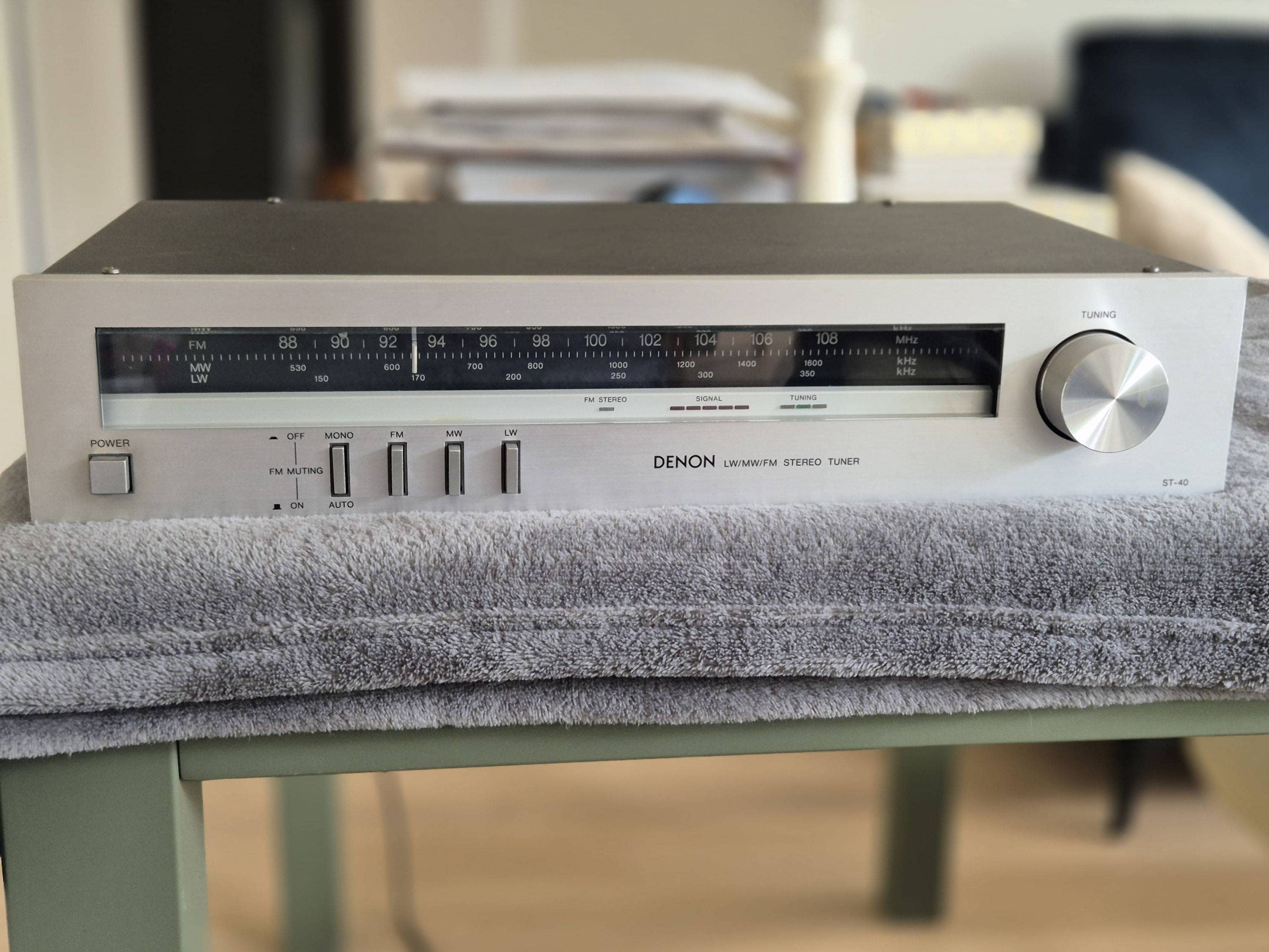 Vends tuner DENON ST 40