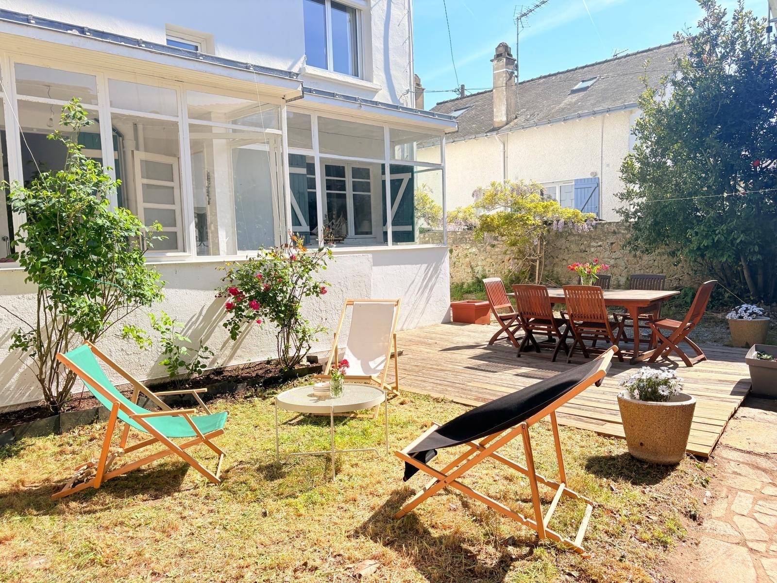 Loue maison de vacances familiale au Croisic avec jardin très proche port et plage - 10 couchages