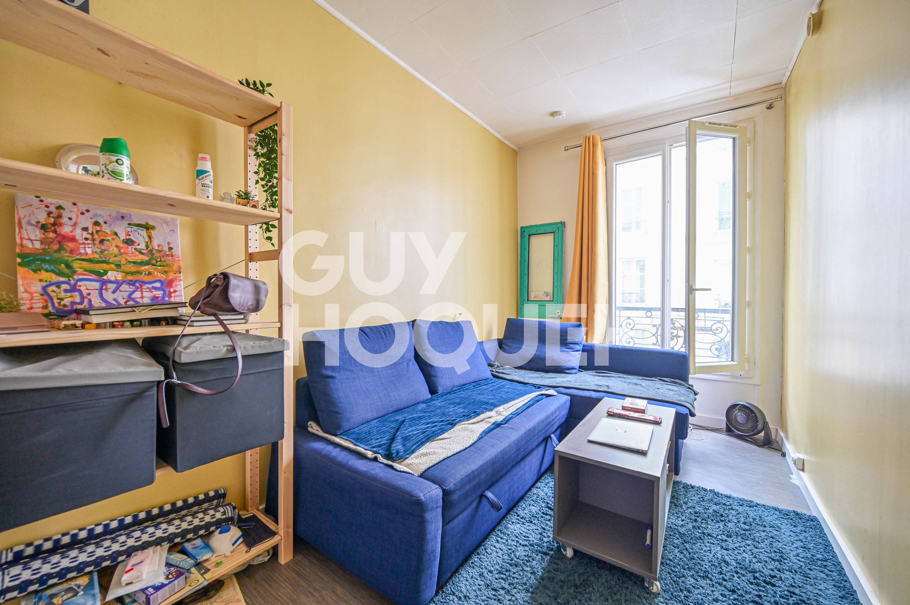 Vends studio - 13m² - rue Sedaine