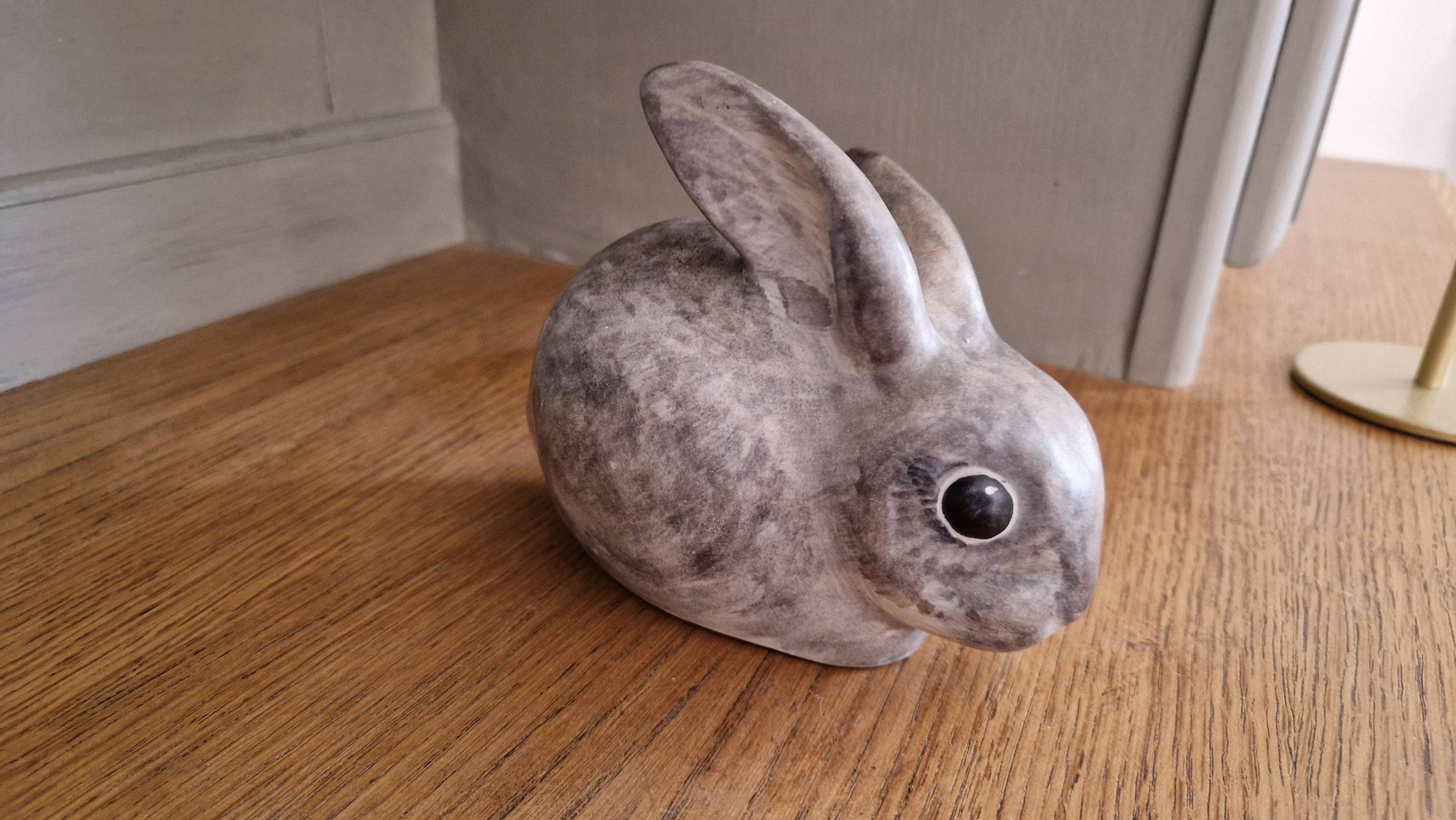 Vends lapin en céramique signé Marcel Guillot des années 30