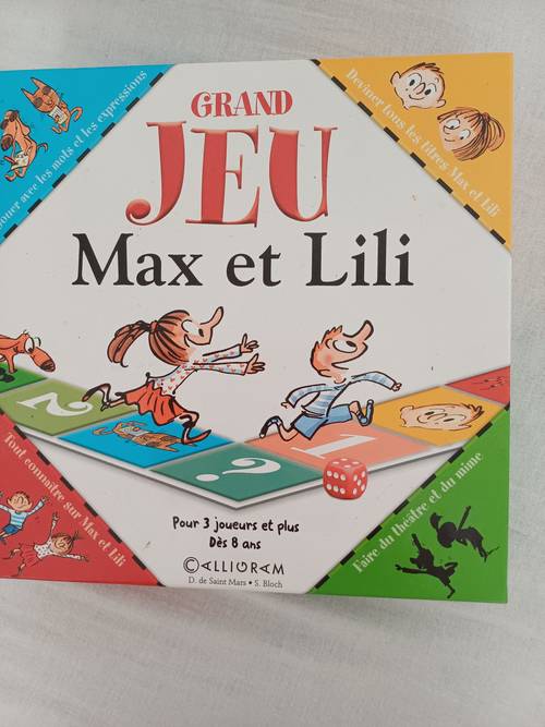 Vends grand jeu Max et Lili marque : Calligram