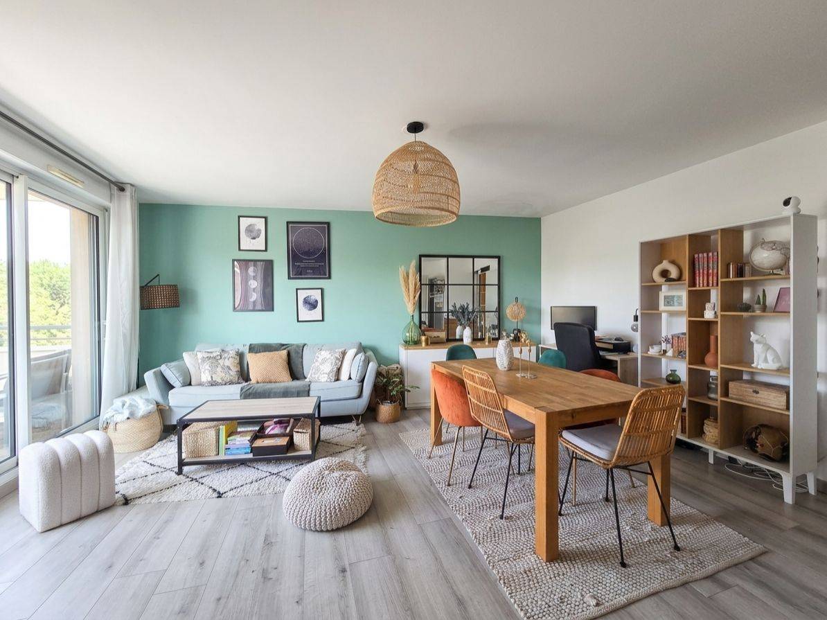 Vends appartement lumineux - 66m² - Rennes Église St Hélier