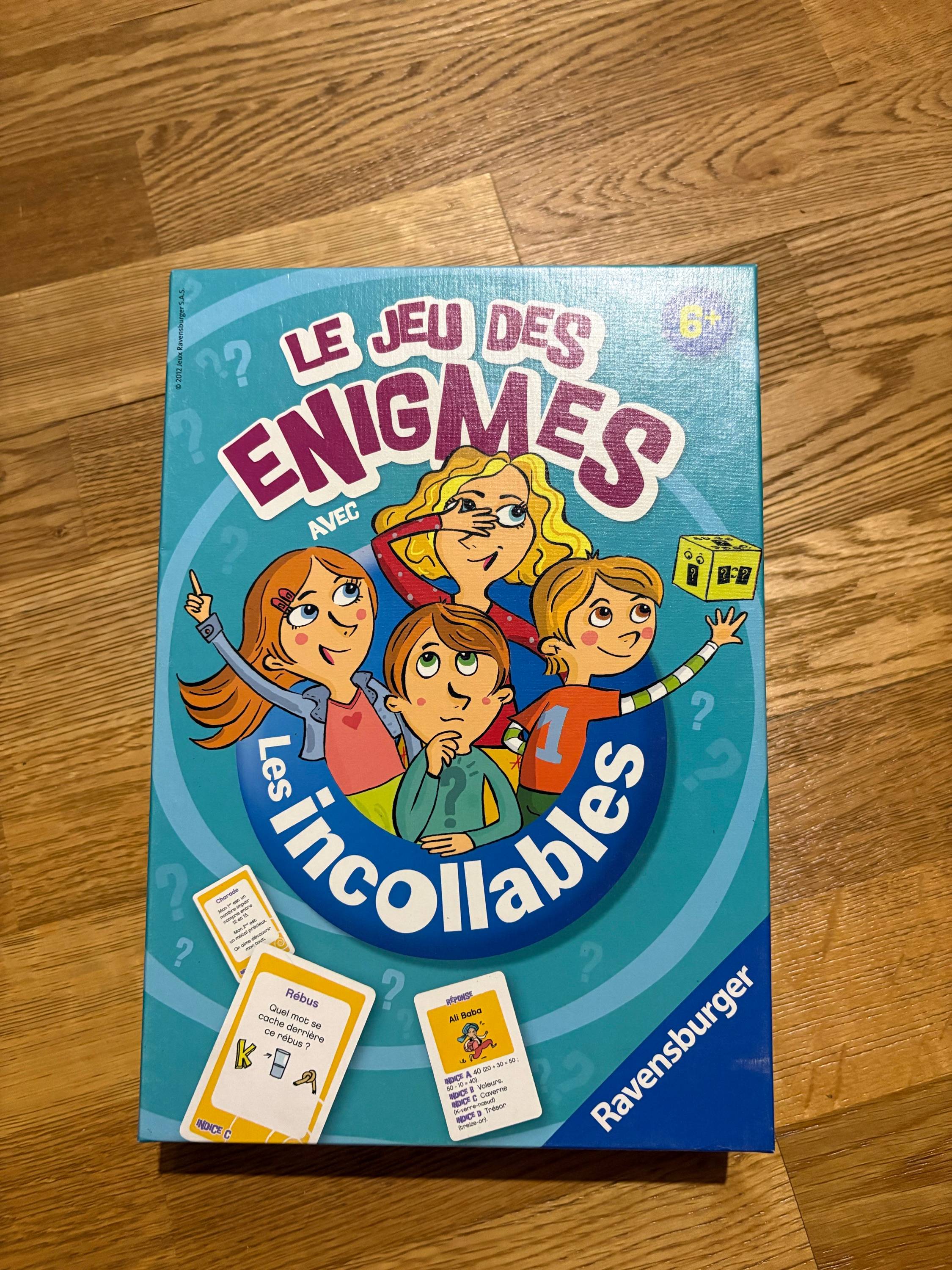 Vends Les Incollables : le jeu des énigmes