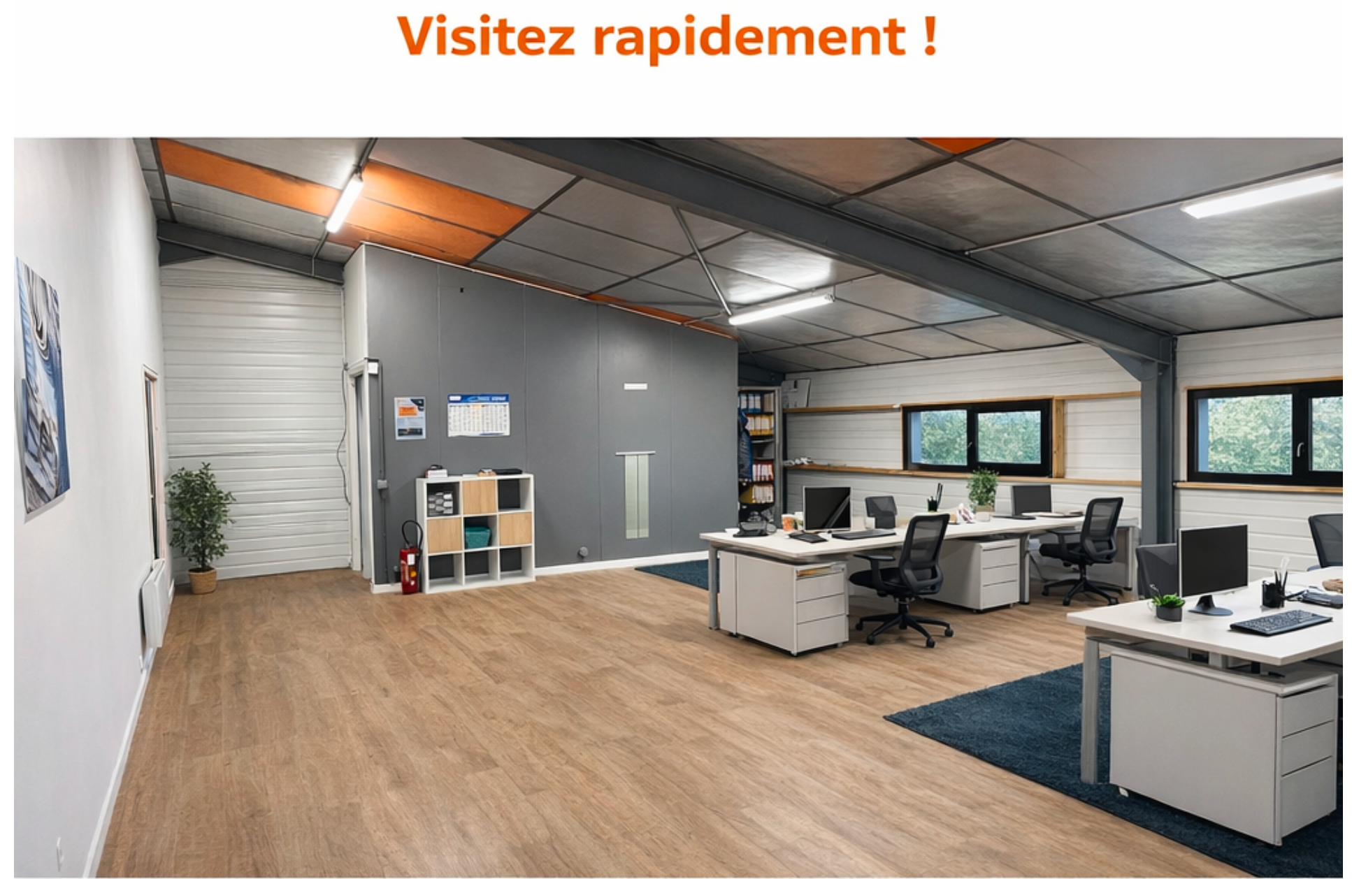 Une photo de l’annonce