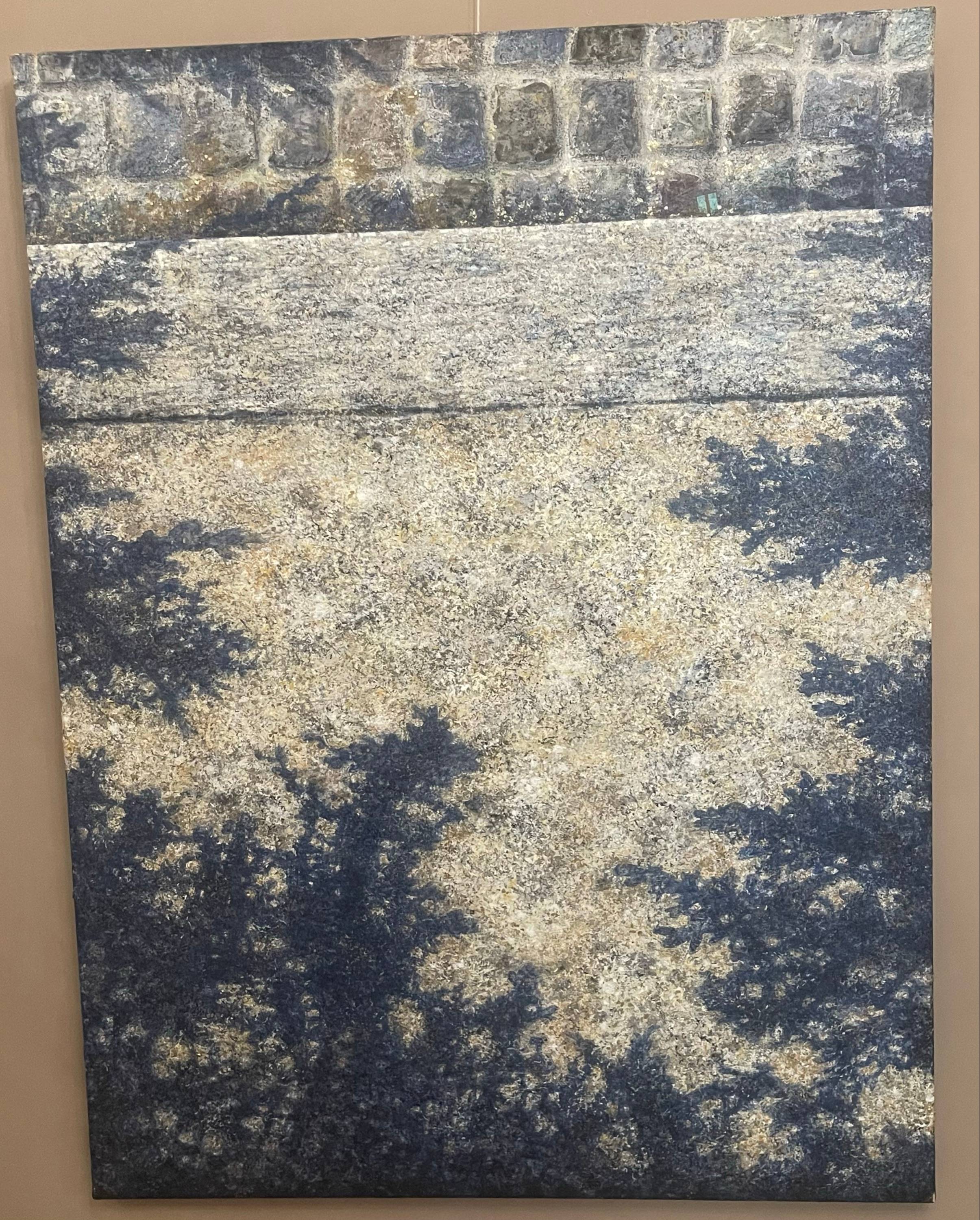 Vends "La beauté est à nos pieds", Daniel Sciora, grande toile 2004