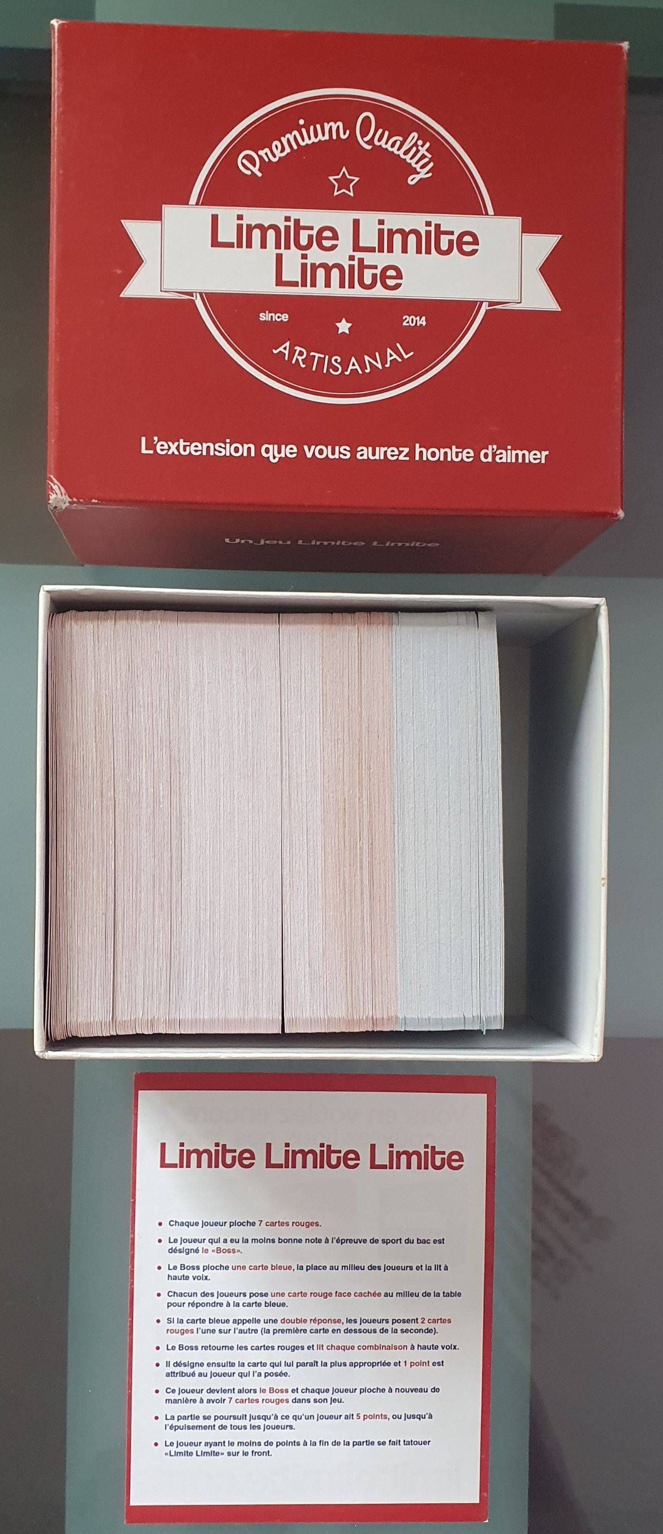 Vends jeu de soirée / discussion limite, fabriqué en Allemagne, TBE