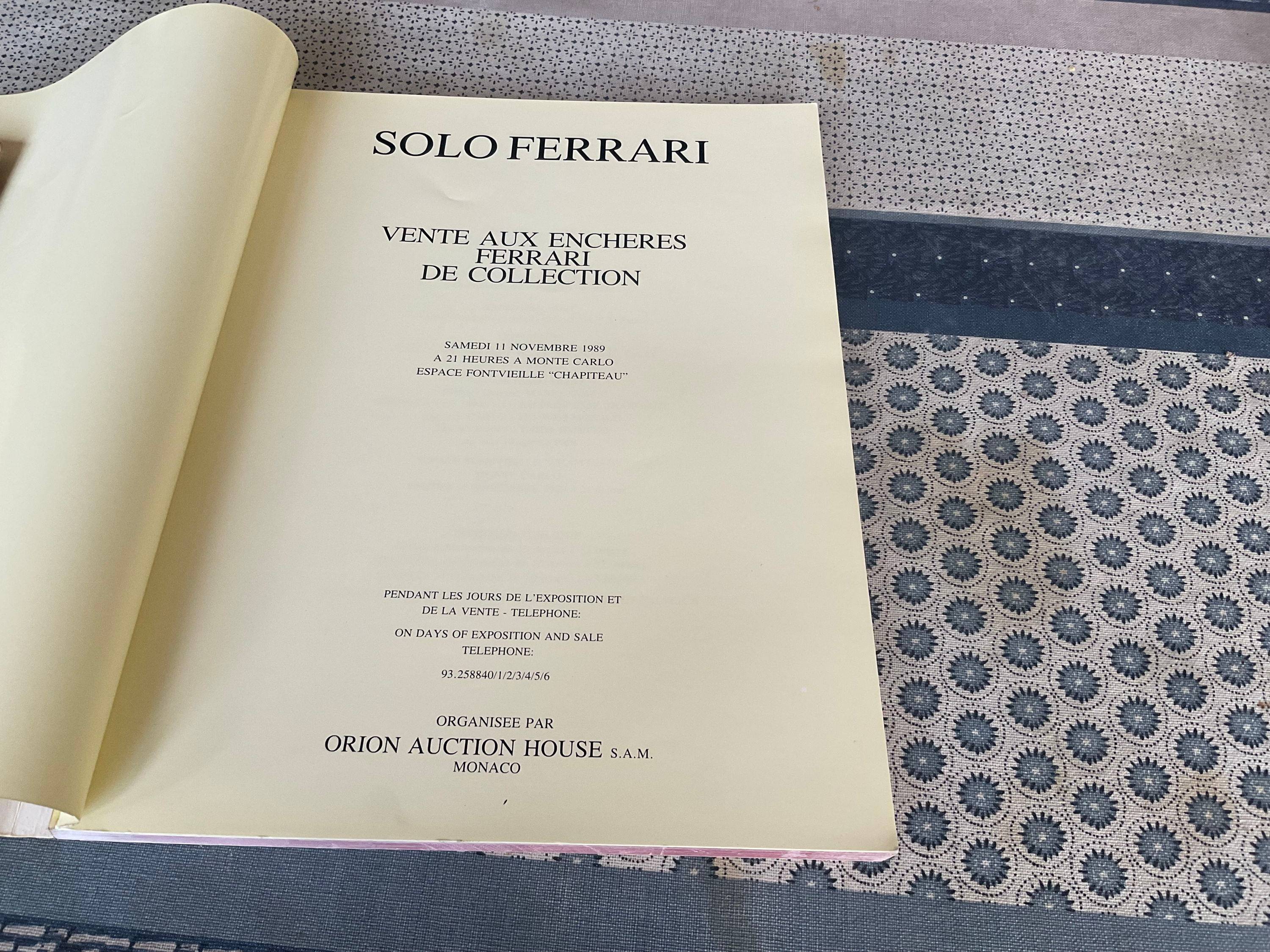 Archives de passionné automobile Ferrari