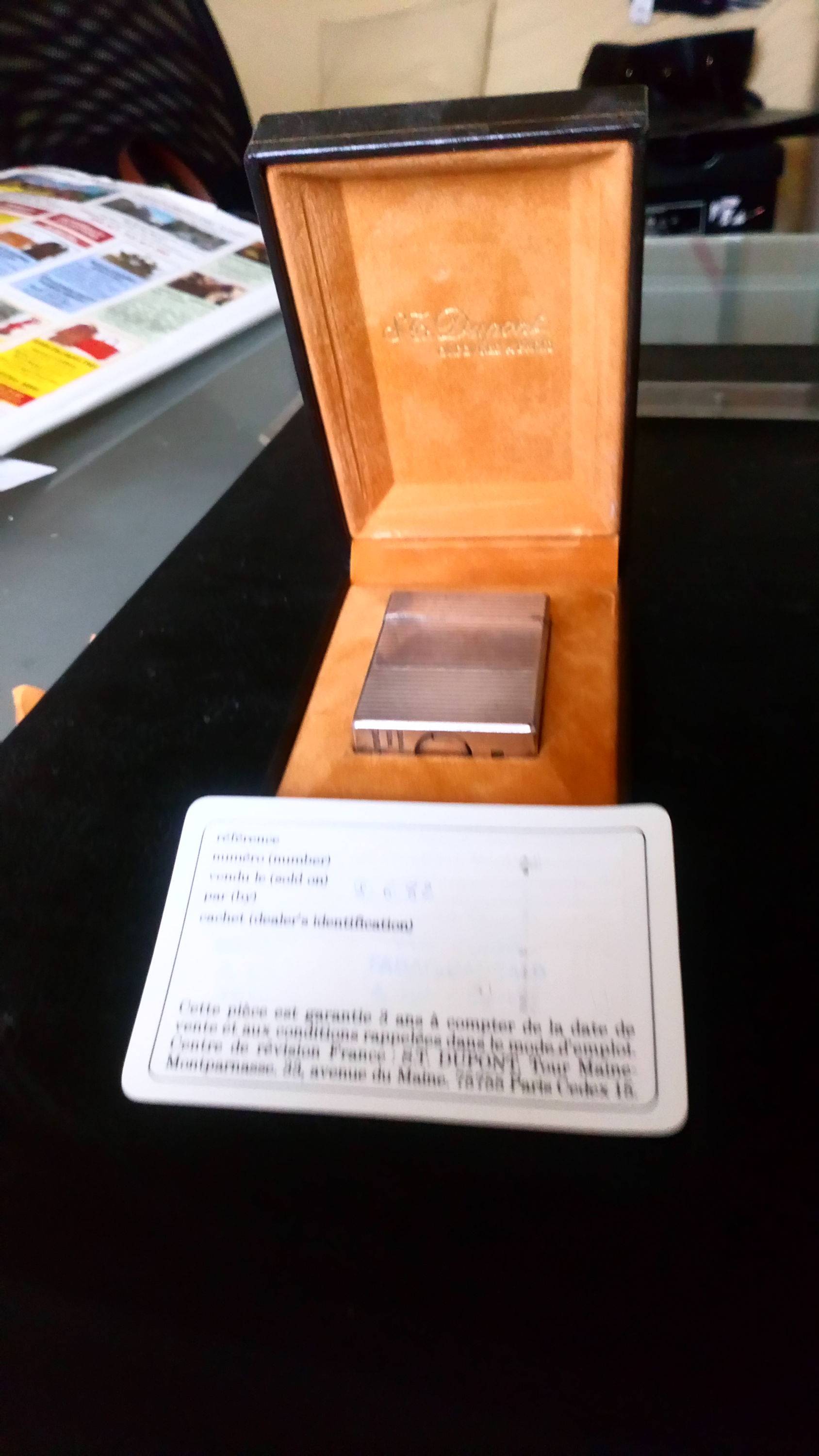 Vends briquet Dupont