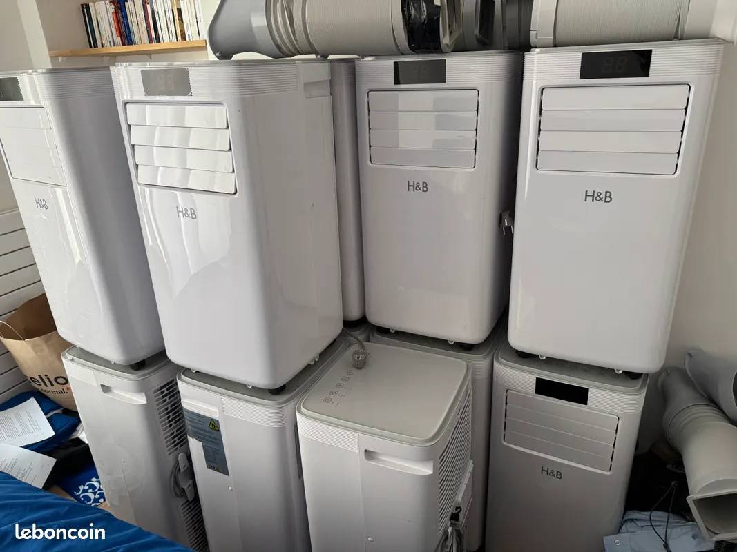 Lot de climatiseurs mobiles neuf