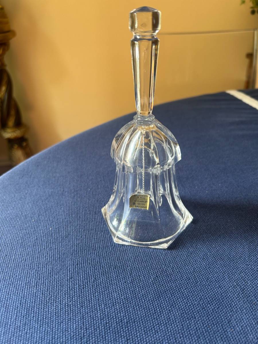 Clochette de table « Baccarat »