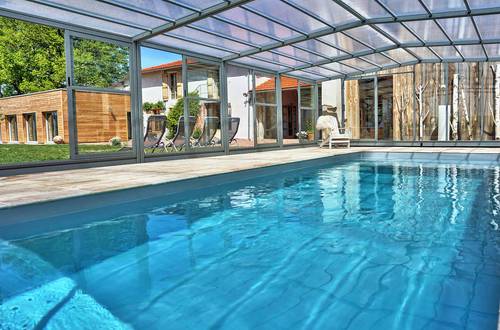 Loue maison le Cocon, piscine, sauna, spa, privés - 14 couchages - Saint-Germain-Lespinasse (42)