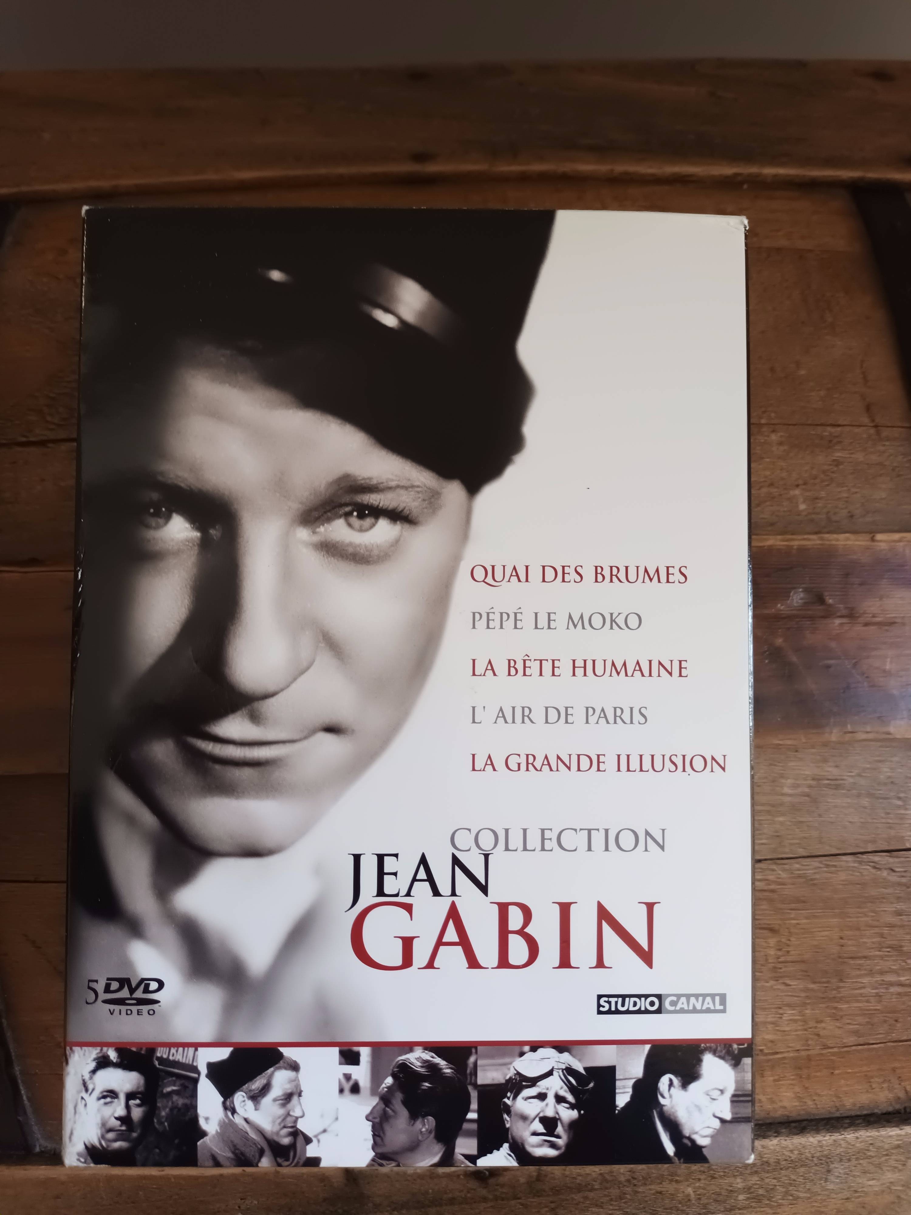 Coffret collection dvd jean Gabin