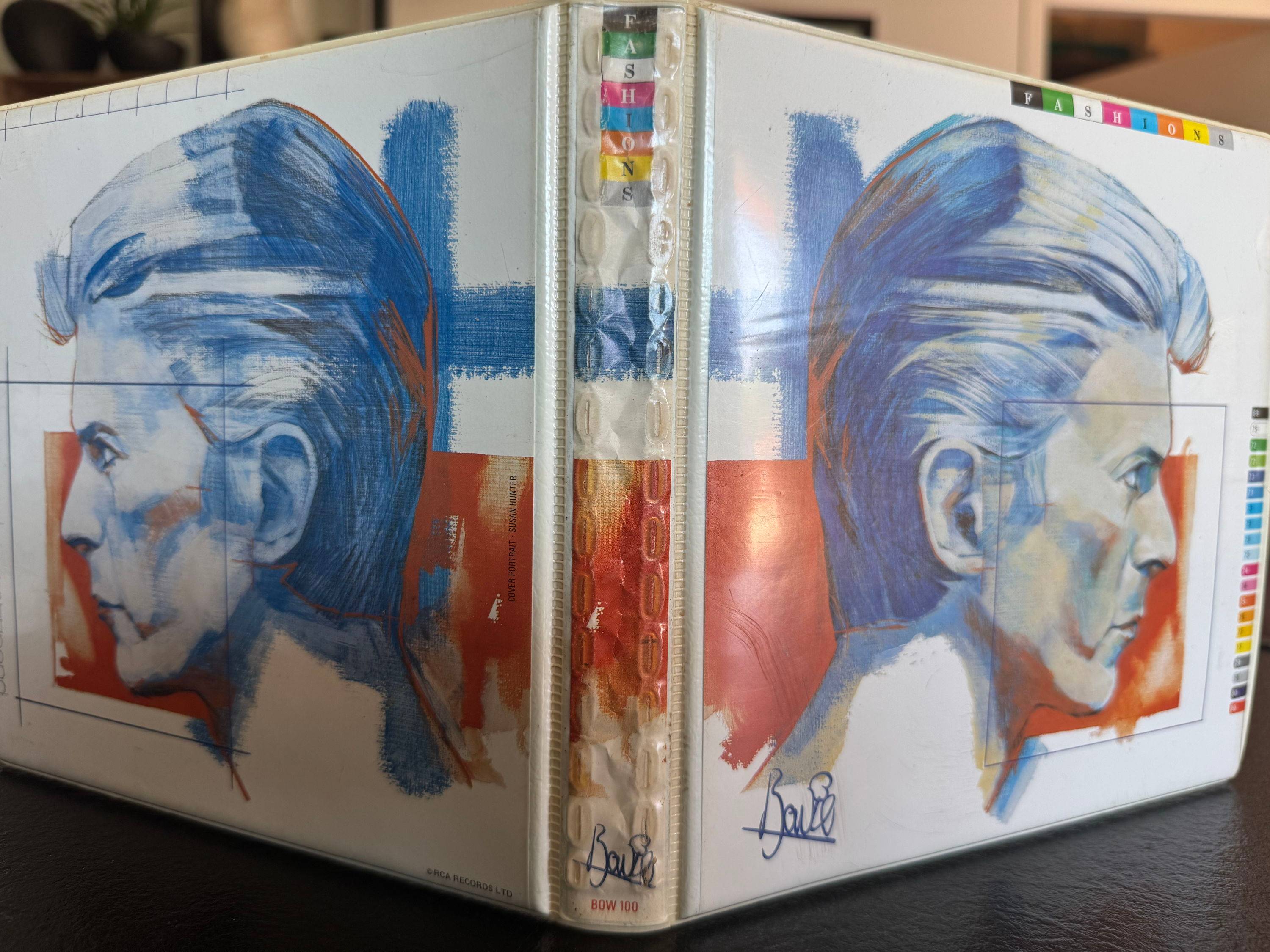 Coffret David Bowie "Fashions" picture disc 45 trs édité en 25 000 exemplaires