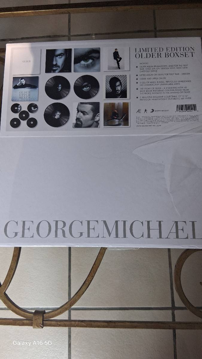 Coffret cd dvd George Michael neuf