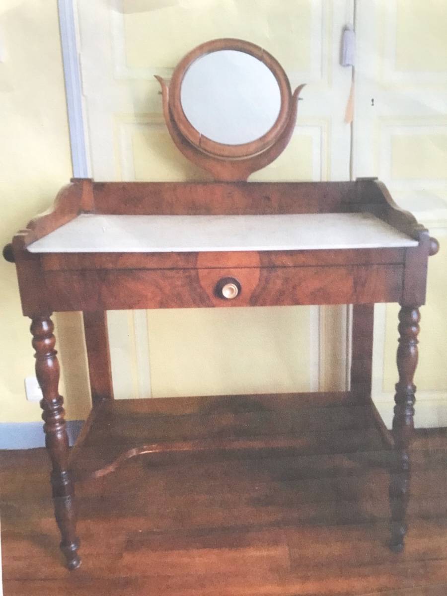 Coiffeuse Louis Philippe