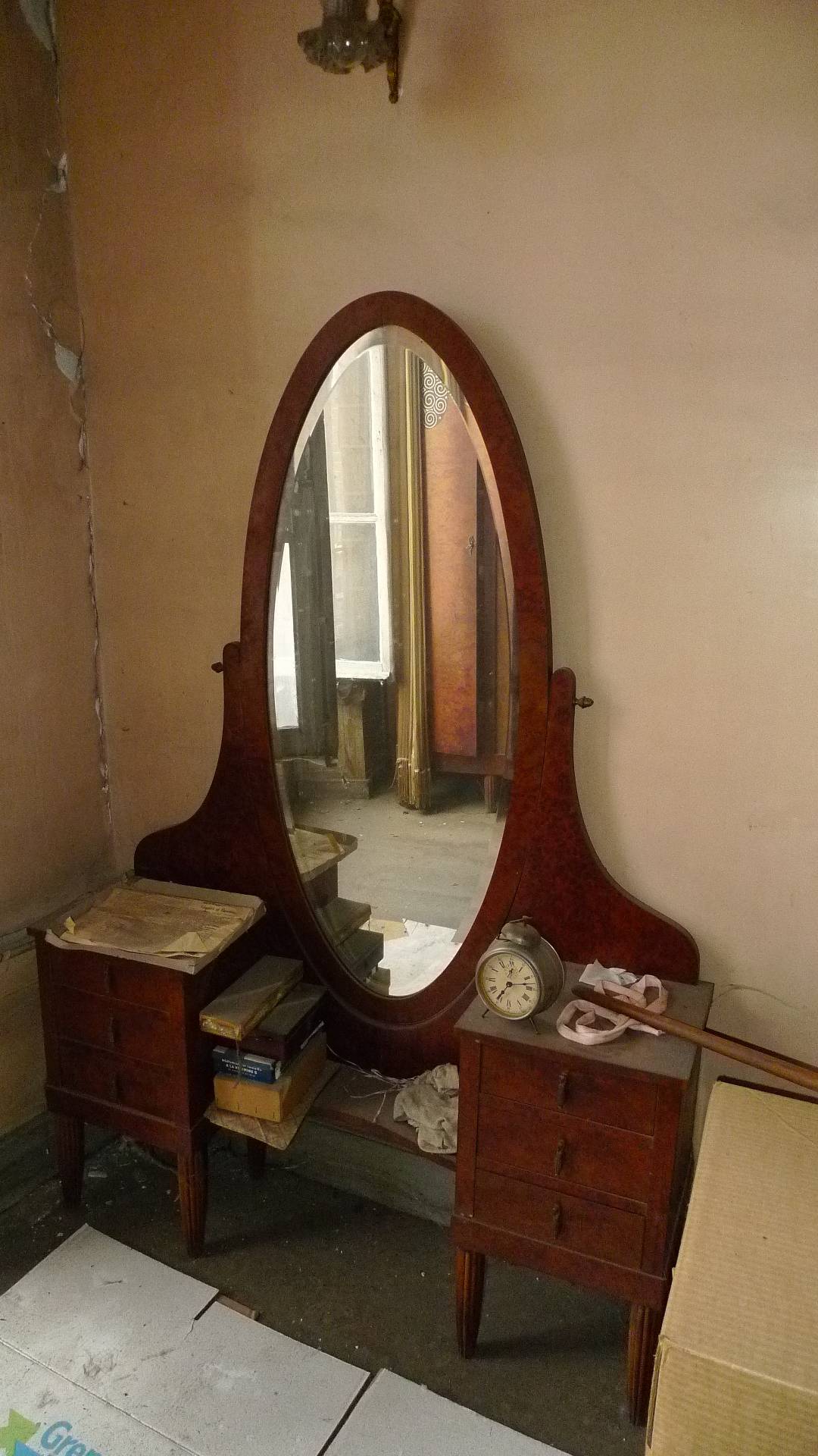 Coiffeuse Années 30 en Orme