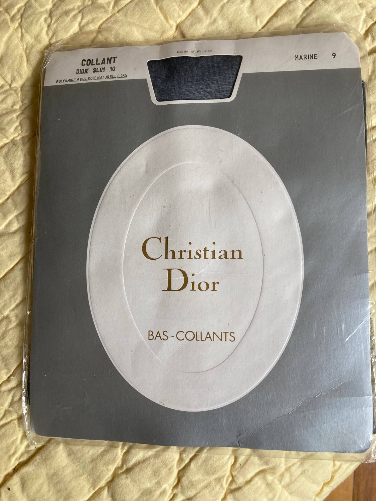 Collant Dior bleu neuf marine - Taille M