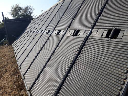 Collecteur thermique solaire pour piscine