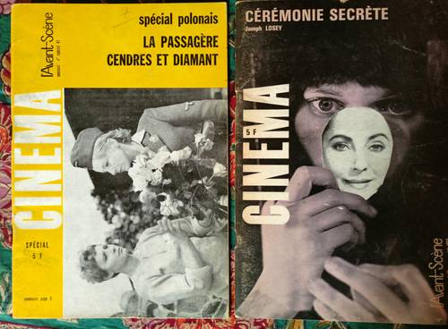 Vends collection de 12 numéros de l’Avant-Scène du cinéma