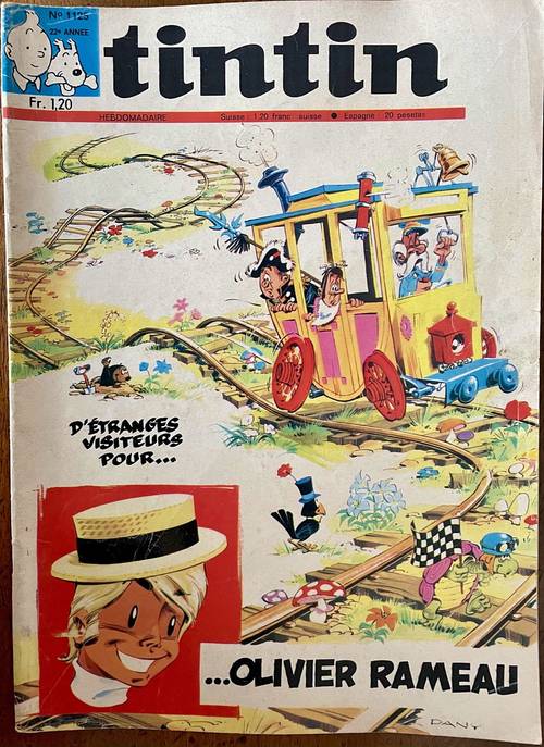 Propose collection "Journal de Tintin"