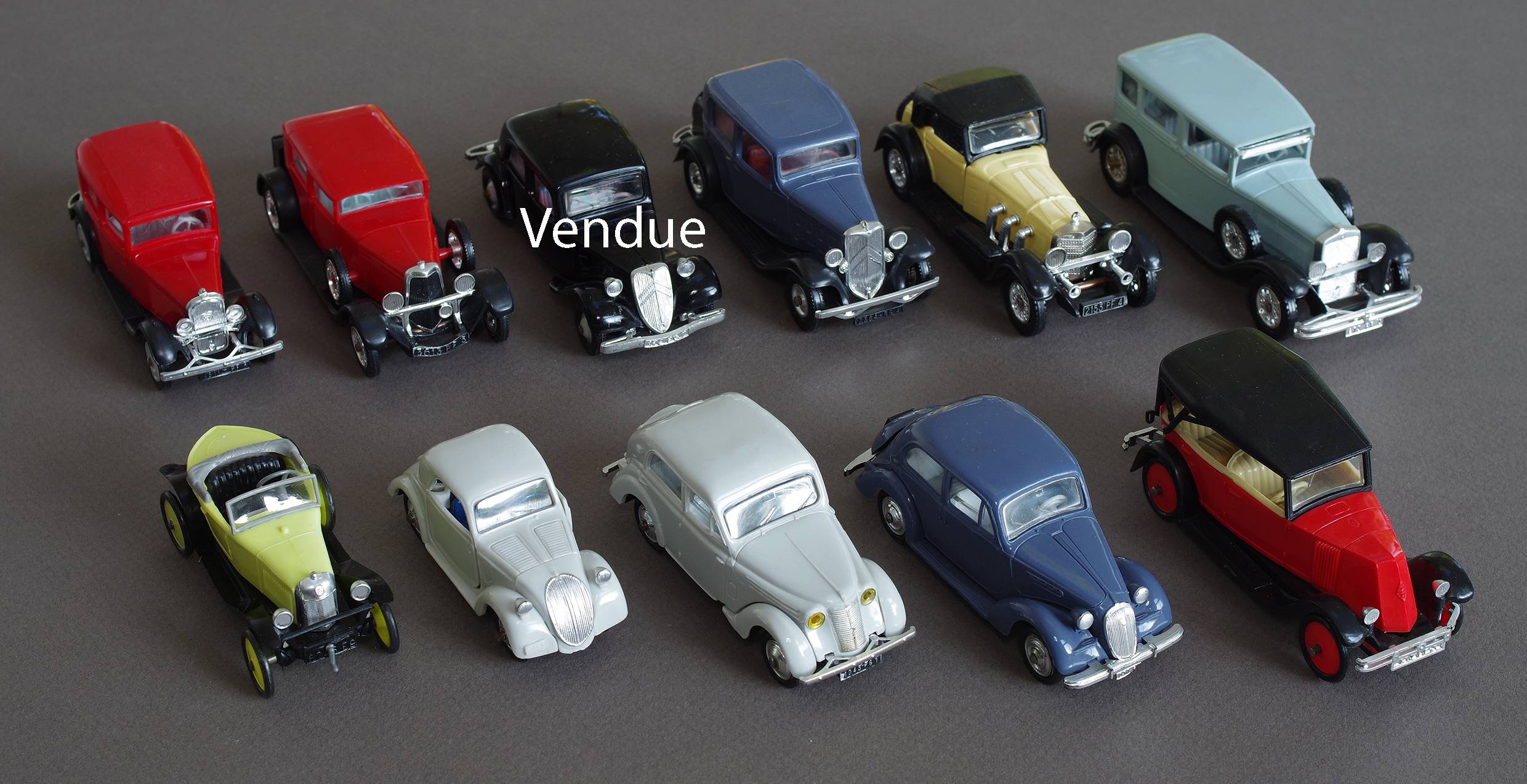 Collection miniatures / lot anciennes Norev