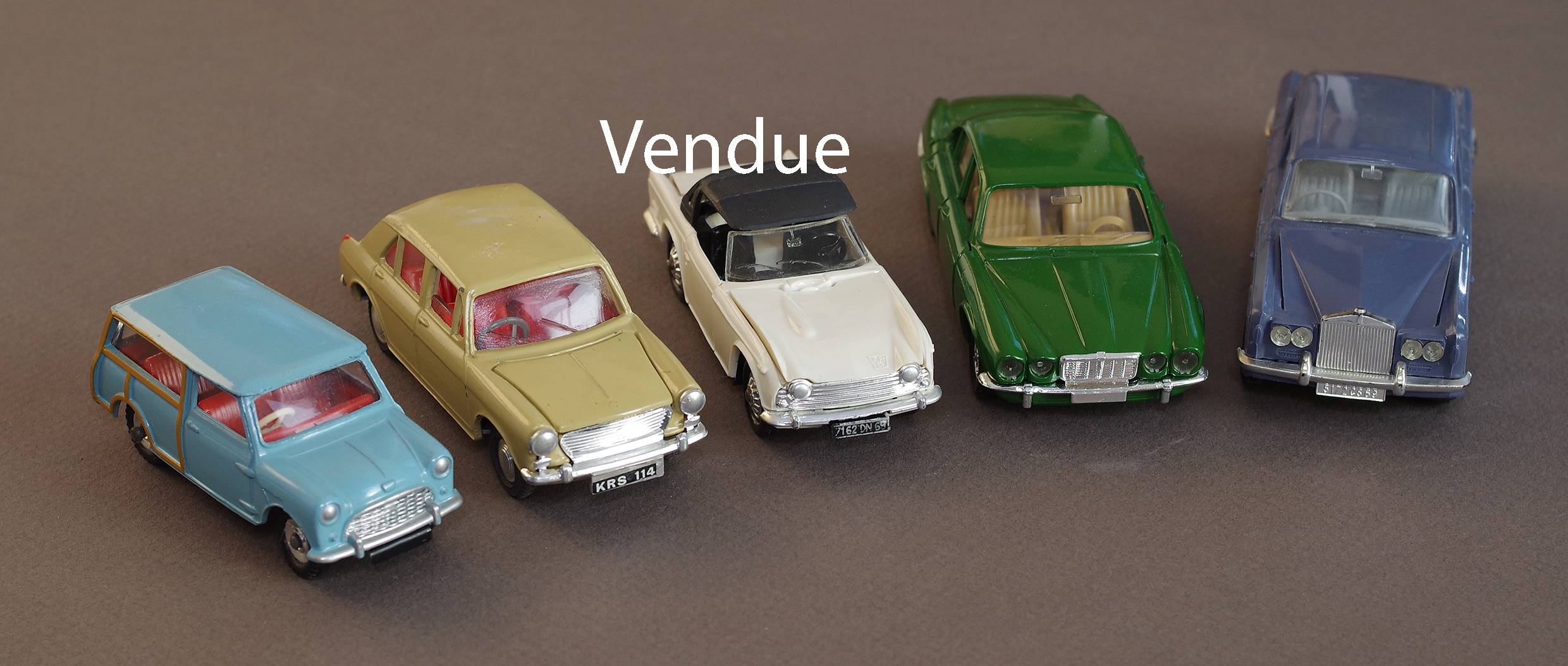 Collection miniatures / lot anglaises