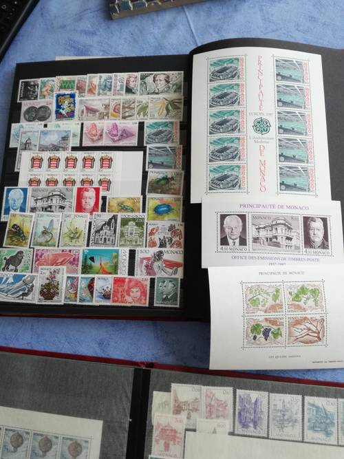 Collection de timbres