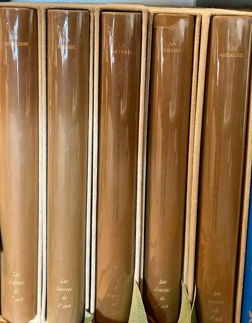 Collection en 5 volumes les sources de l’art