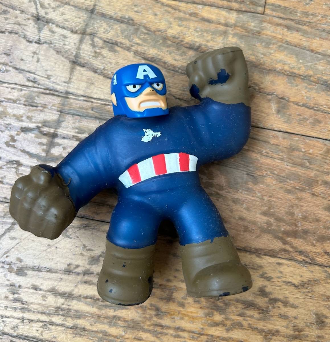 Goo Jit Zu Collector Captain America